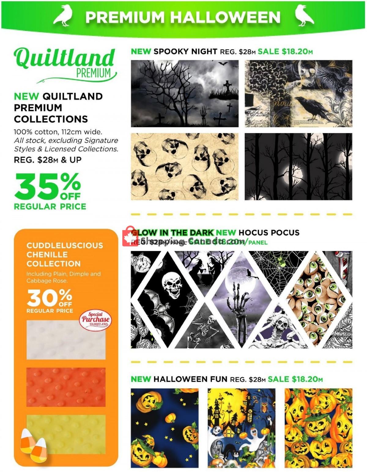 Fabricland flyer from Tuesday October 12, 2021 to Sunday October 31, 2021 - page 7