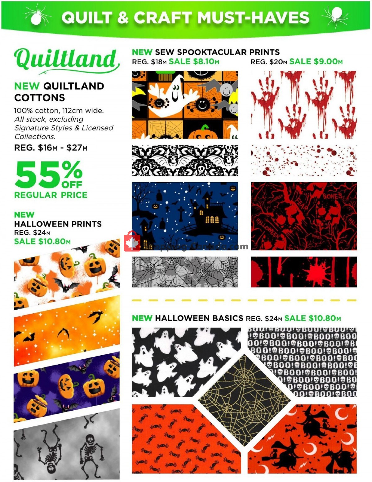 Fabricland flyer from Tuesday October 12, 2021 to Sunday October 31, 2021 - page 8