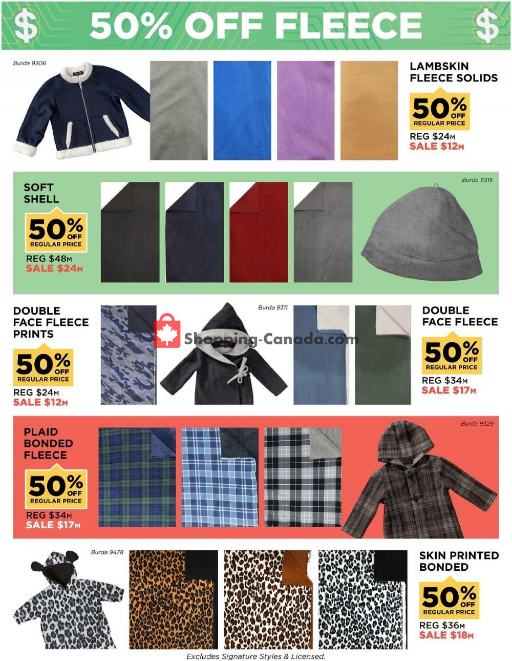 Fabricland flyer from Monday July 6, 2020 to Sunday August 2, 2020 - page 11