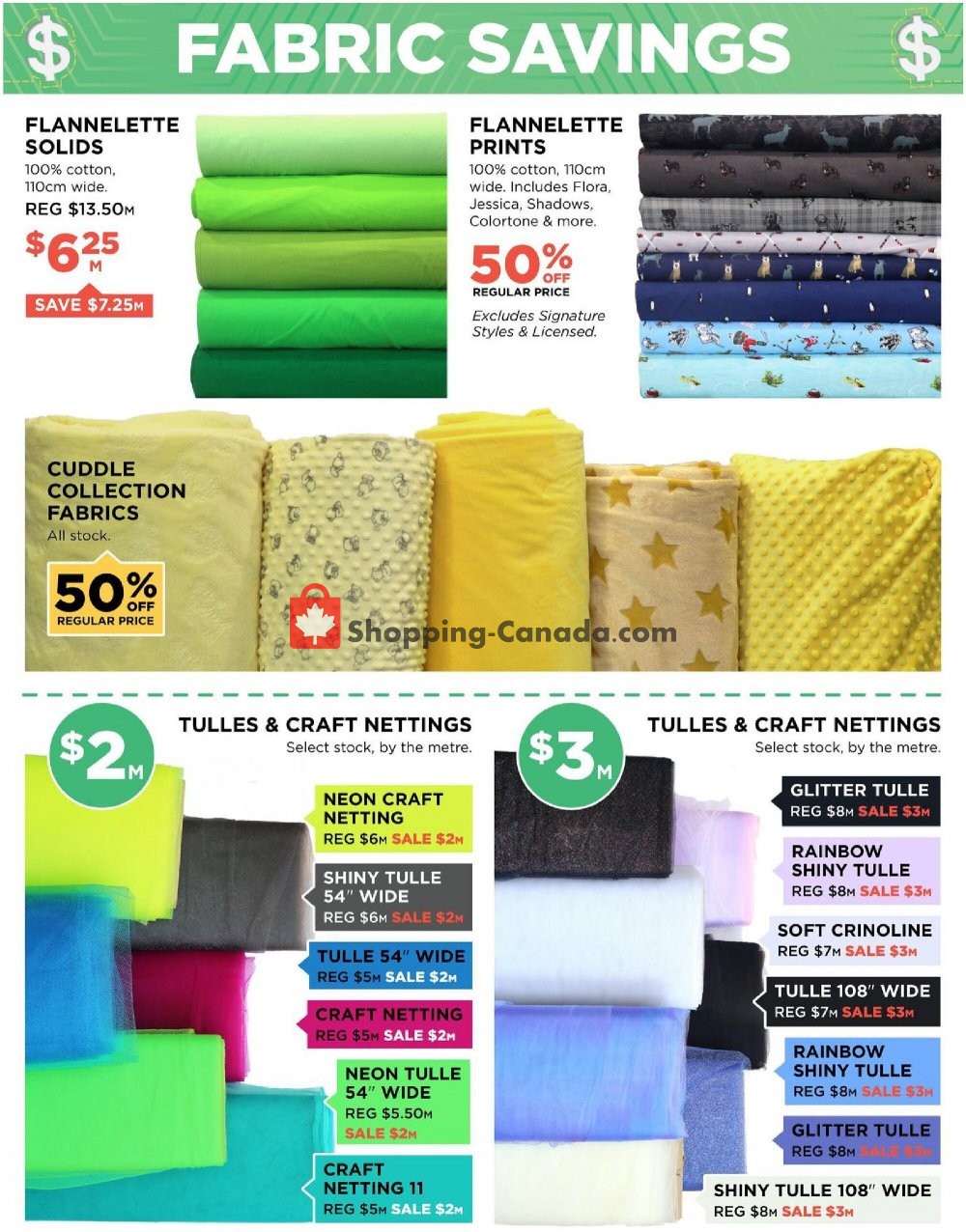 Fabricland flyer from Monday July 6, 2020 to Sunday August 2, 2020 - page 12