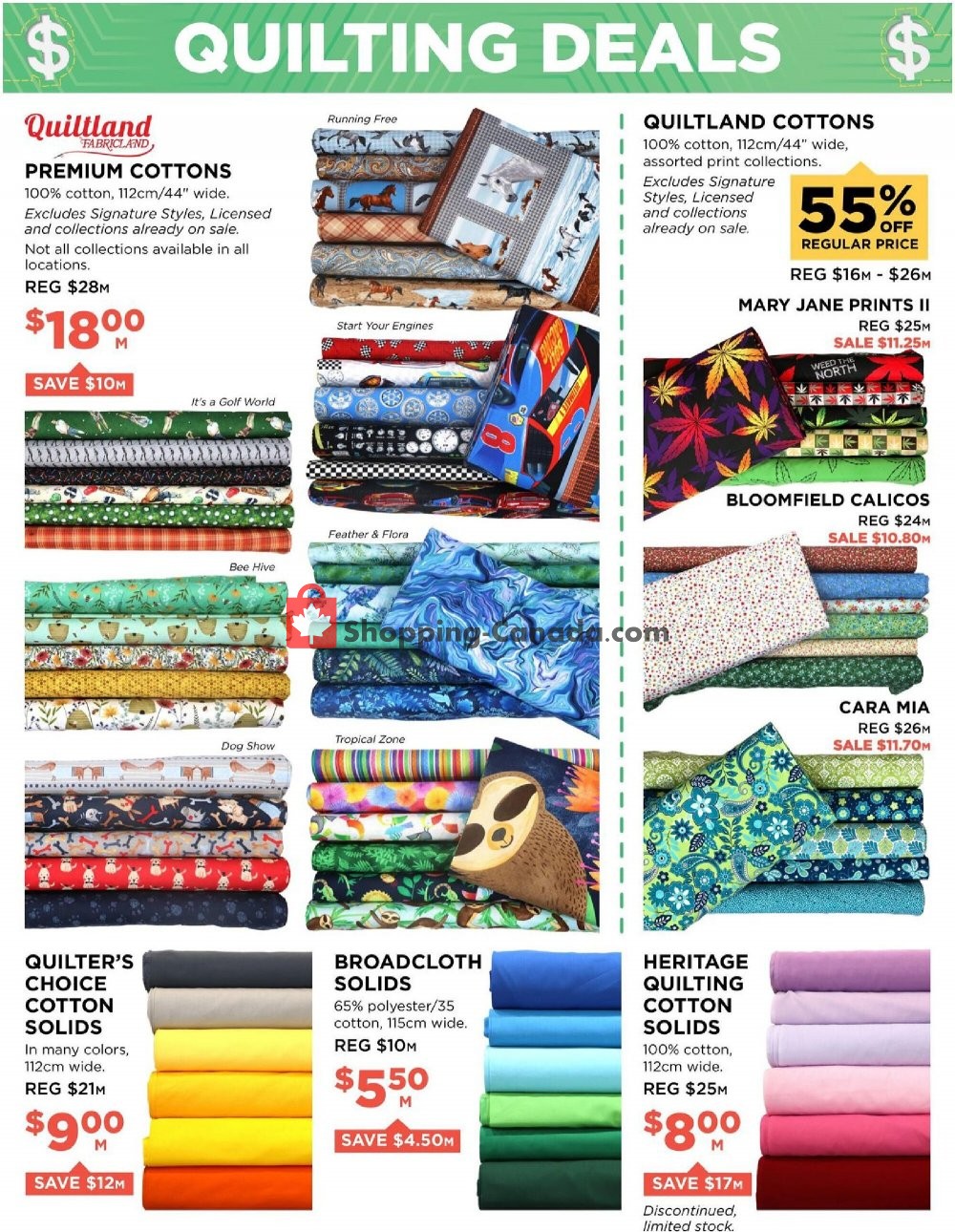 Fabricland flyer from Monday July 6, 2020 to Sunday August 2, 2020 - page 13