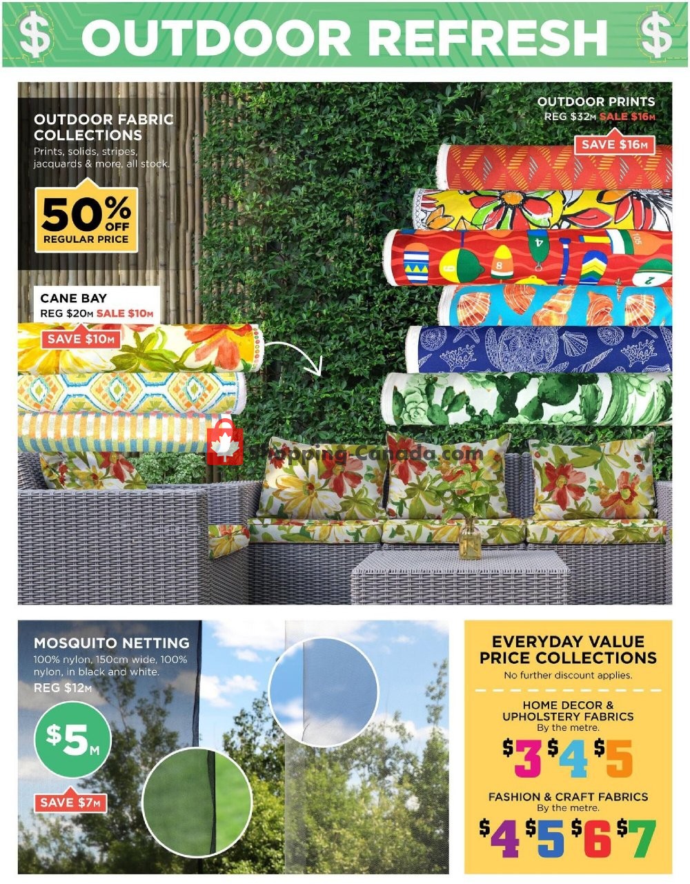 Fabricland flyer from Monday July 6, 2020 to Sunday August 2, 2020 - page 14