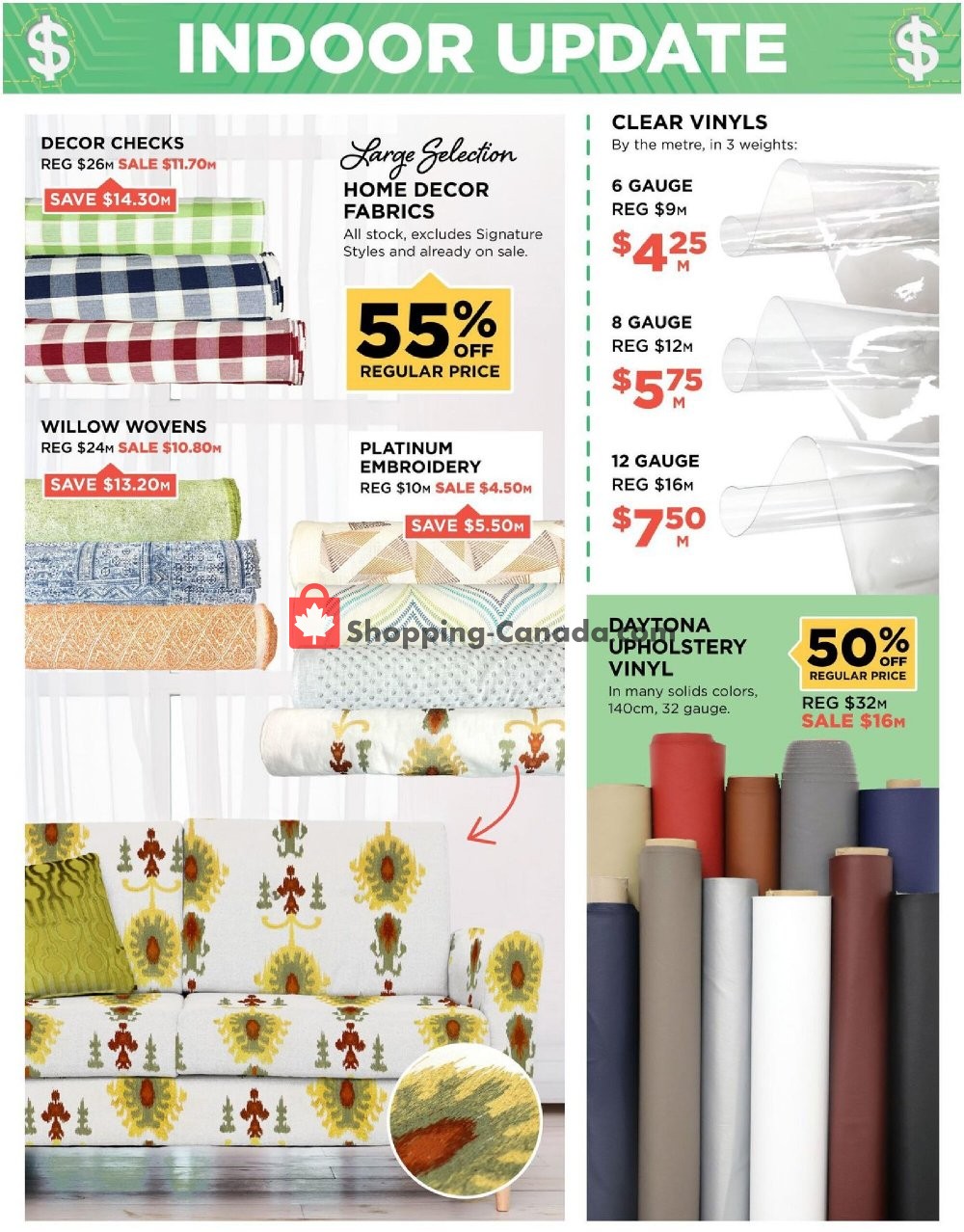 Fabricland flyer from Monday July 6, 2020 to Sunday August 2, 2020 - page 15