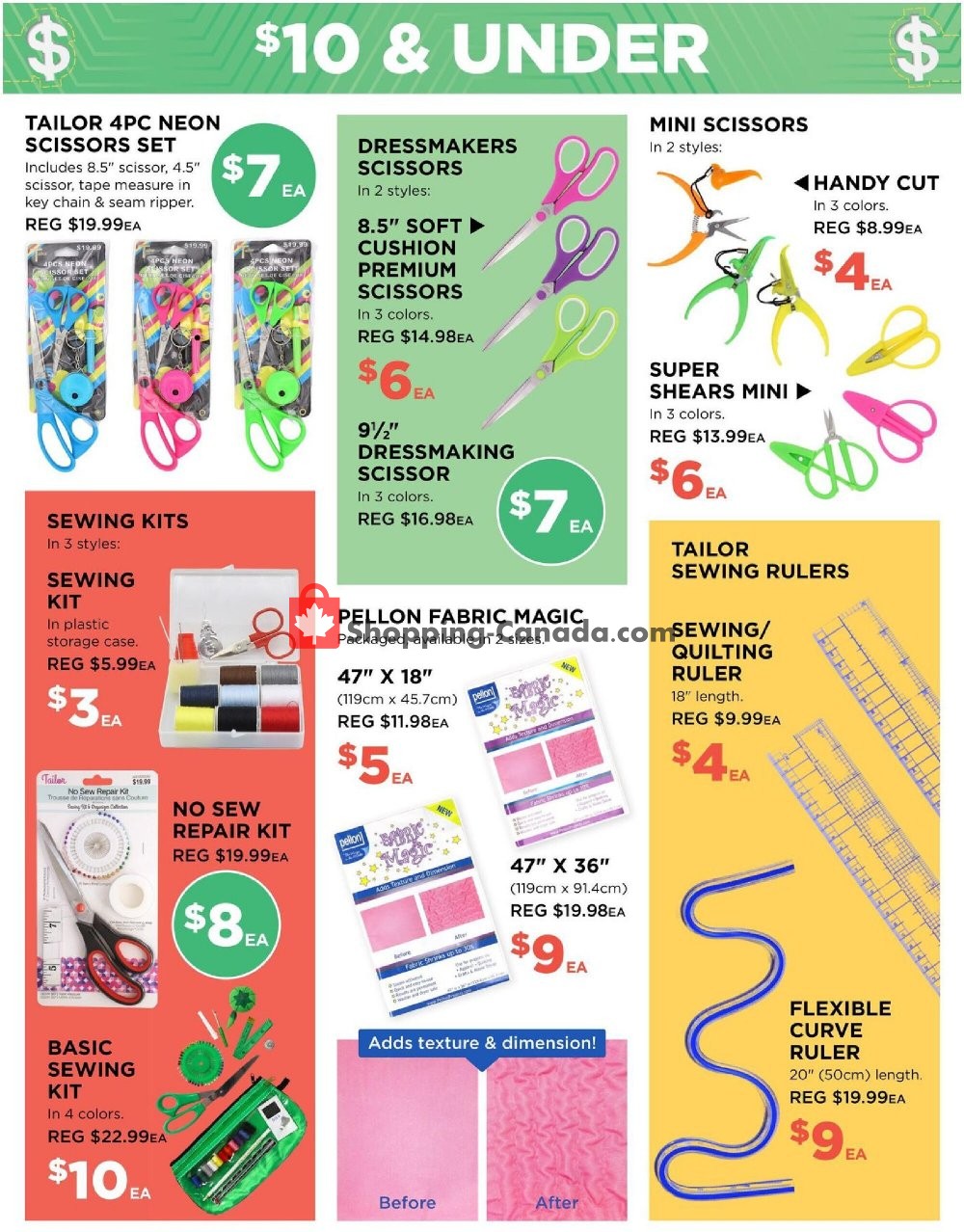 Fabricland flyer from Monday July 6, 2020 to Sunday August 2, 2020 - page 5