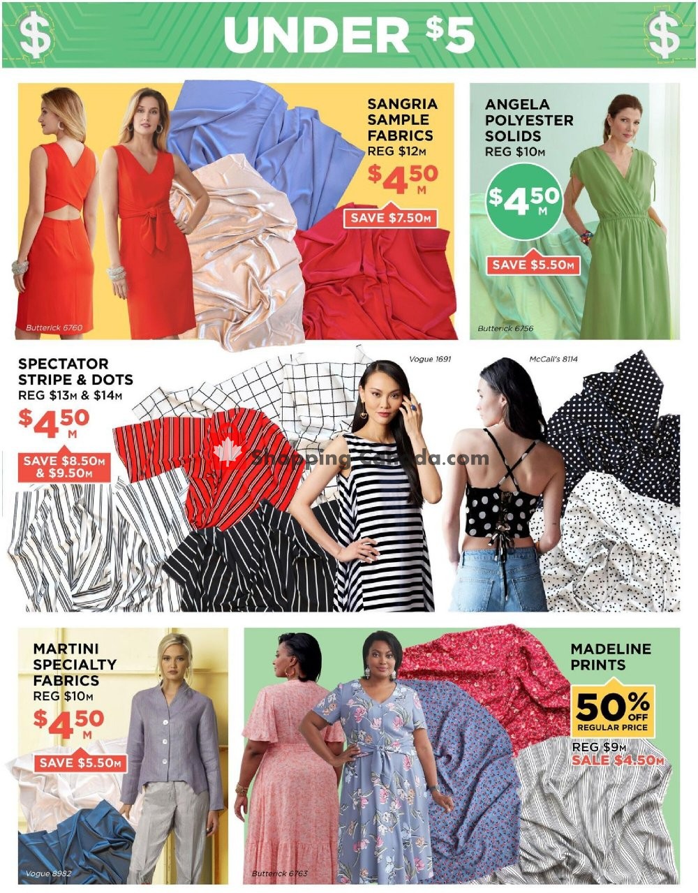Fabricland flyer from Monday July 6, 2020 to Sunday August 2, 2020 - page 7