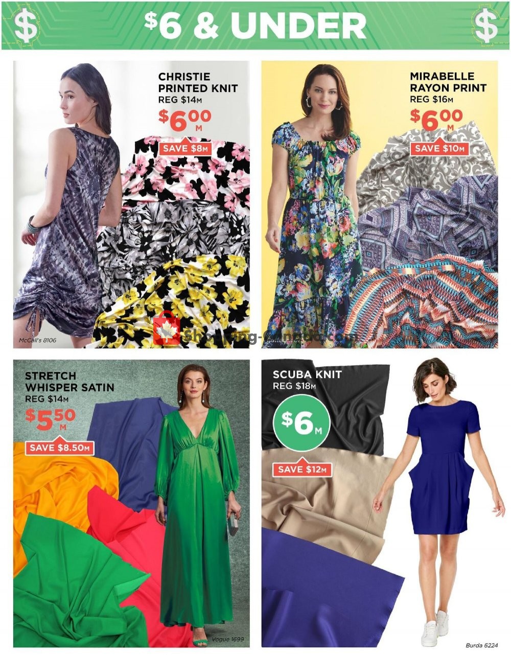 Fabricland flyer from Monday July 6, 2020 to Sunday August 2, 2020 - page 8