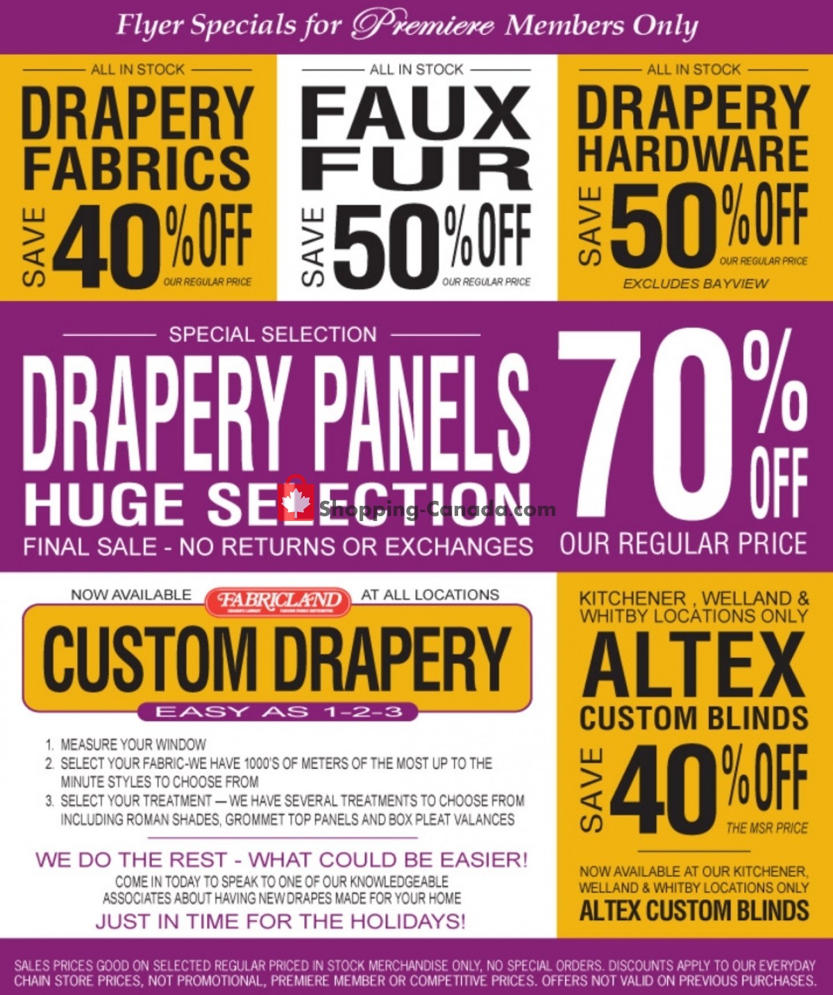 Fabricland flyer from Tuesday October 12, 2021 to Sunday October 31, 2021 - page 2