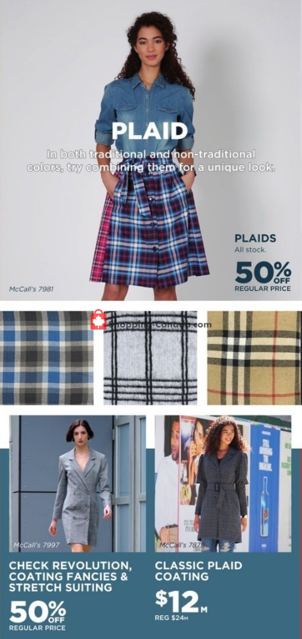 Fabricland flyer from Wednesday October 2, 2019 to Thursday October 10, 2019 - page 3