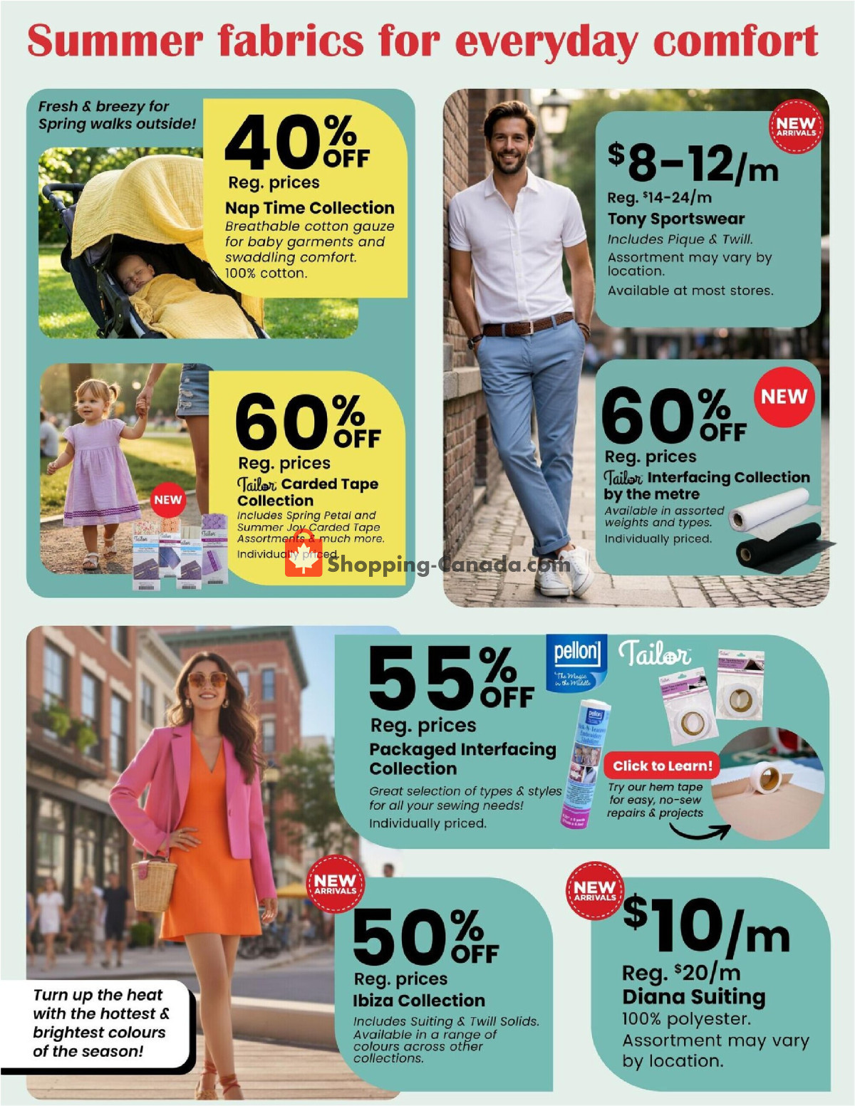 Fabricland flyer from Wednesday April 1, 2026 to Thursday April 30, 2026 - page 11