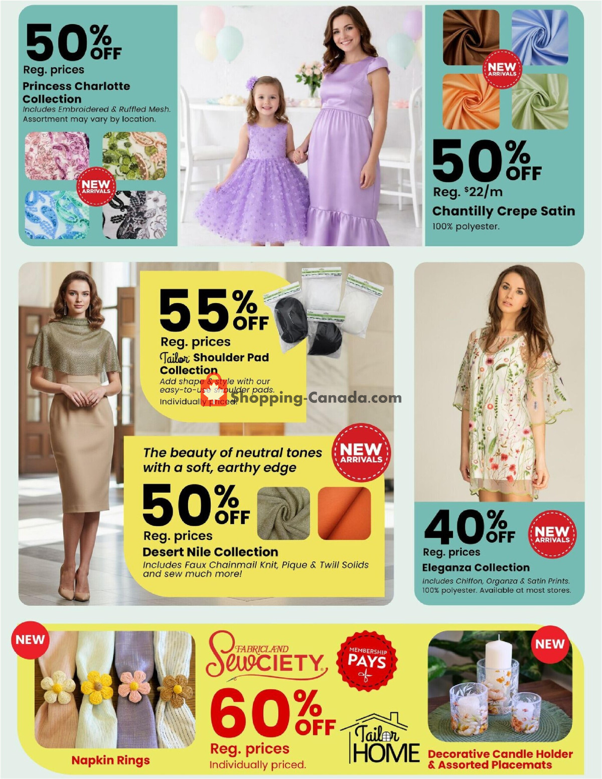 Fabricland flyer from Wednesday April 1, 2026 to Thursday April 30, 2026 - page 7