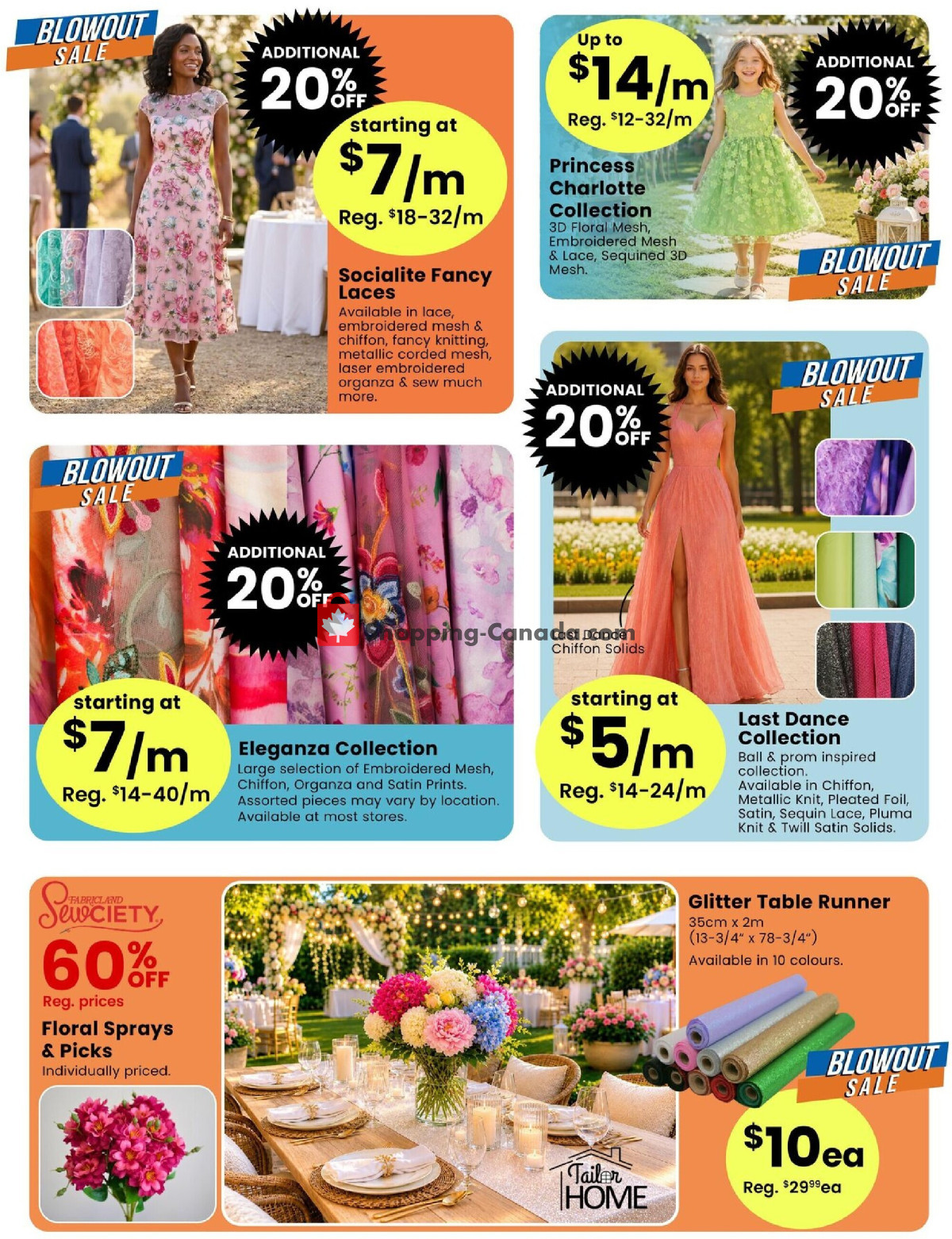 Fabricland flyer from Thursday July 2, 2026 to Friday July 31, 2026 - page 10