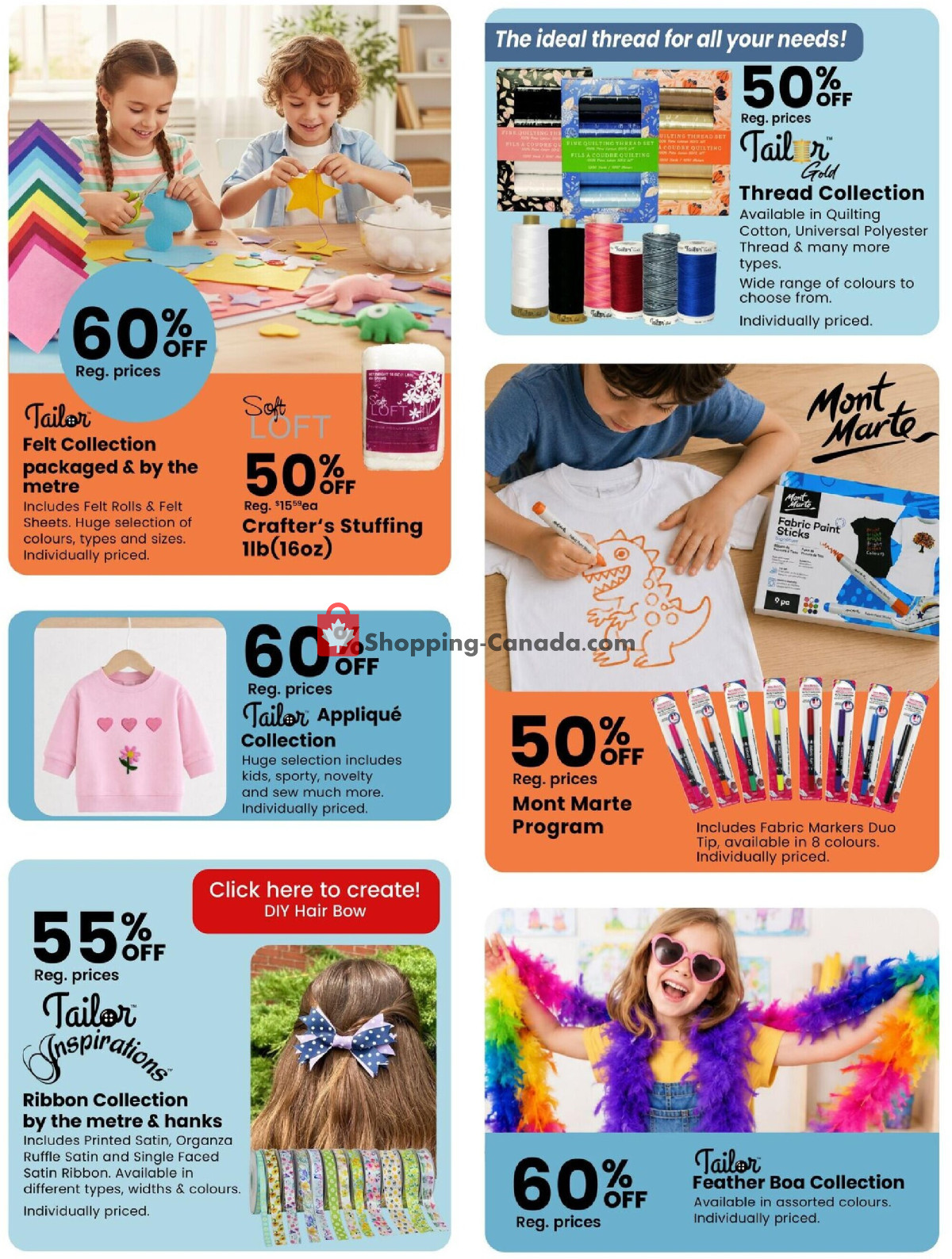 Fabricland flyer from Thursday July 2, 2026 to Friday July 31, 2026 - page 12