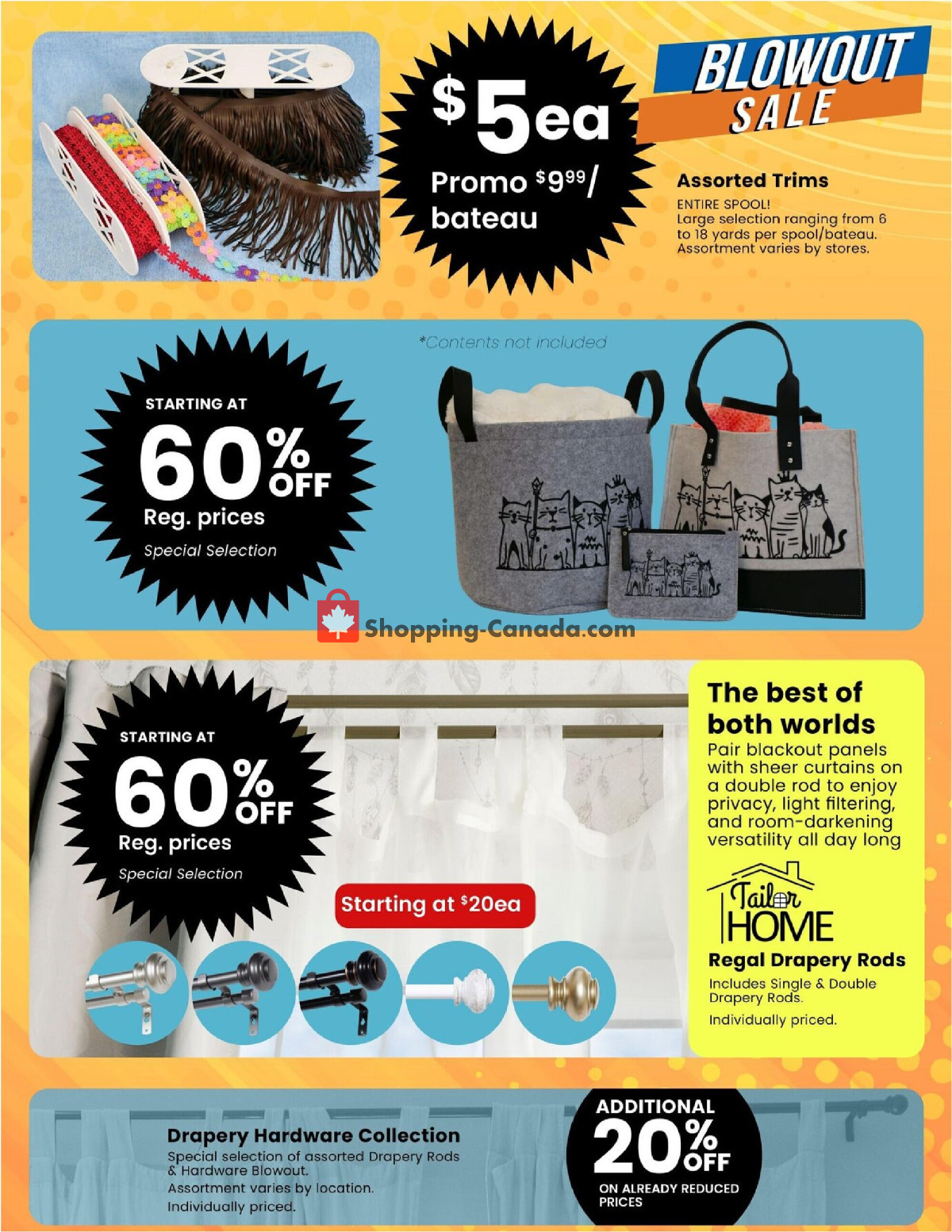 Fabricland flyer from Thursday July 2, 2026 to Friday July 31, 2026 - page 15