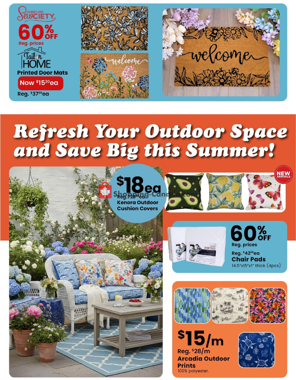 Fabricland flyer from Thursday July 2, 2026 to Friday July 31, 2026 - page 7