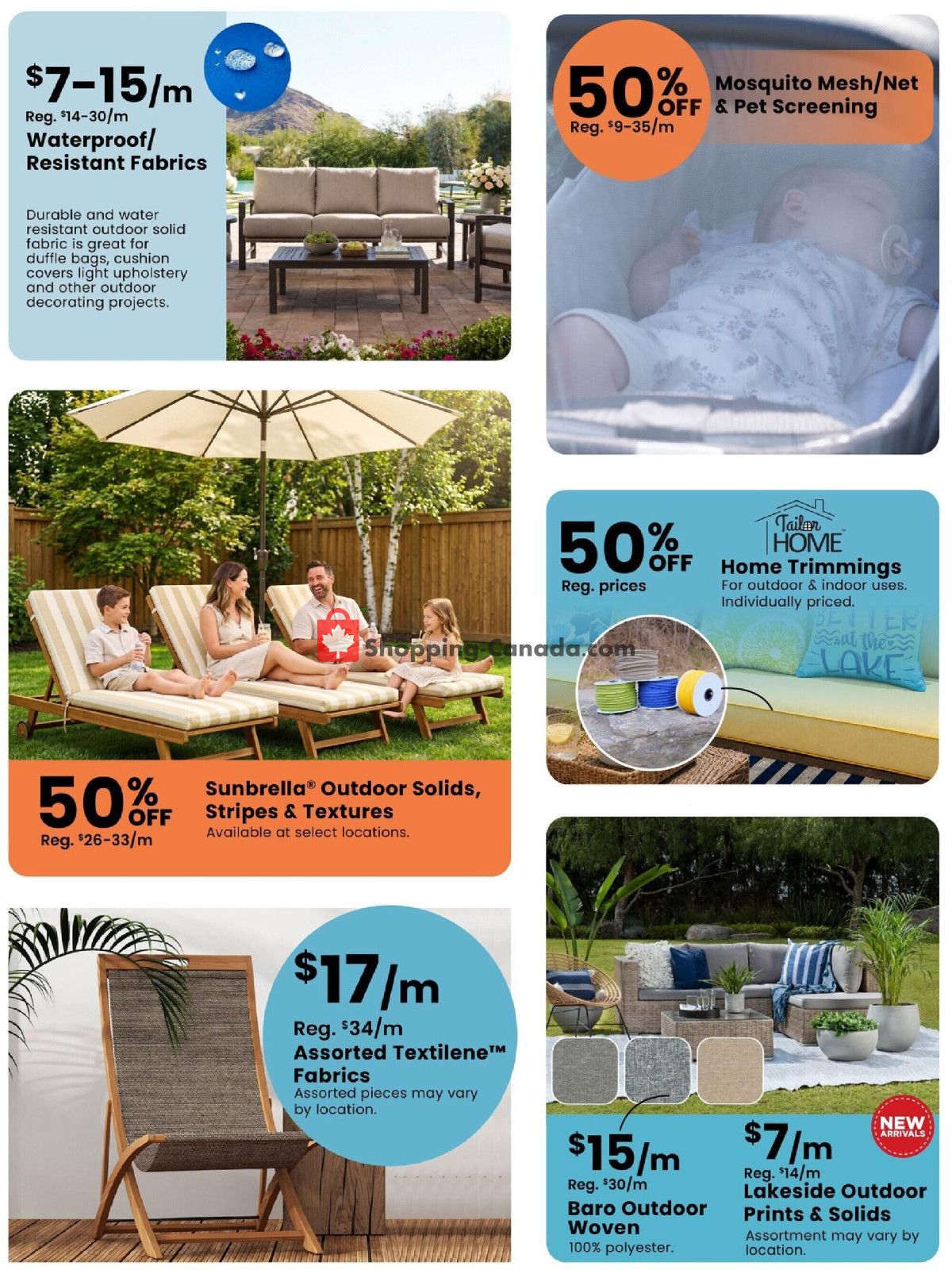 Fabricland flyer from Thursday July 2, 2026 to Friday July 31, 2026 - page 8
