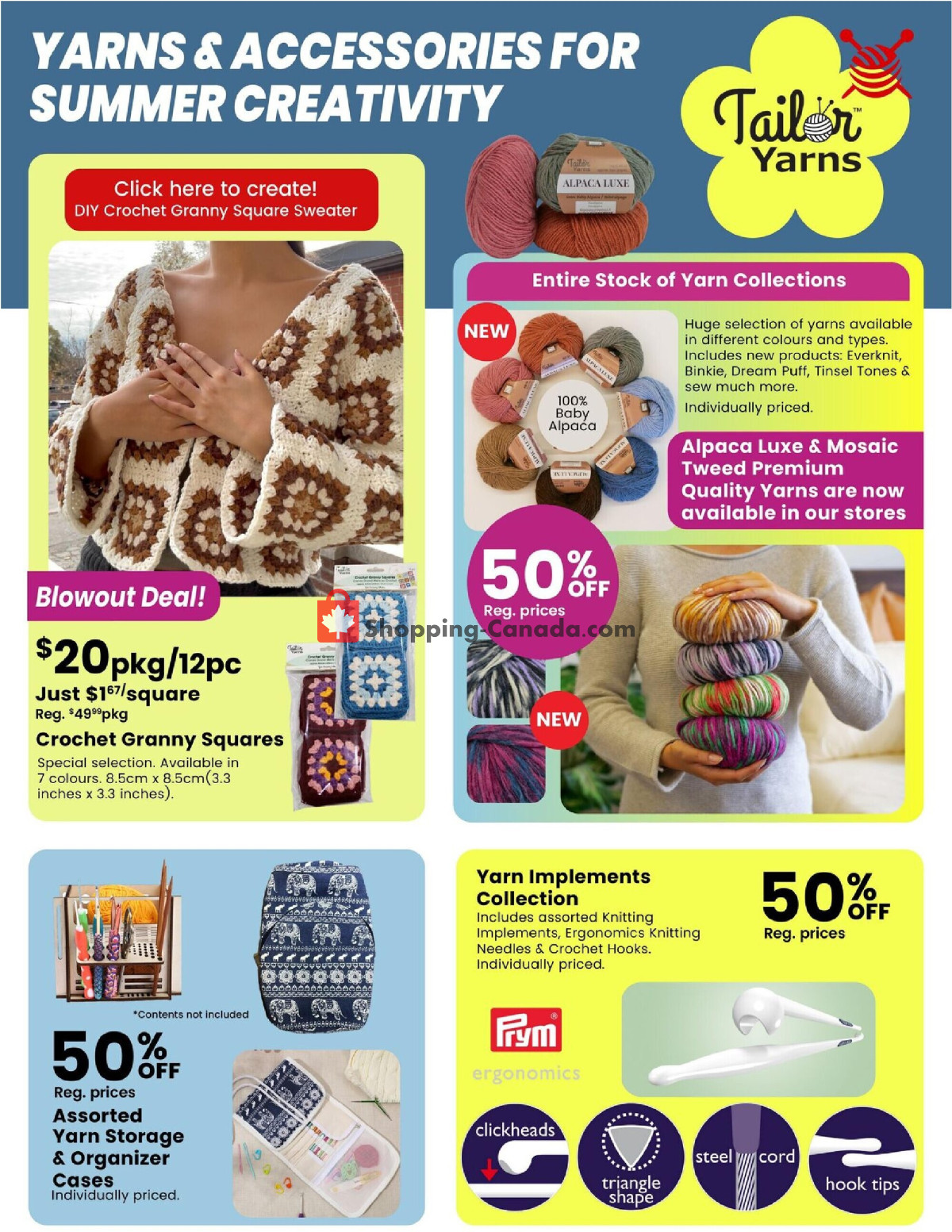 Fabricland flyer from Monday June 1, 2026 to Tuesday June 30, 2026 - page 12