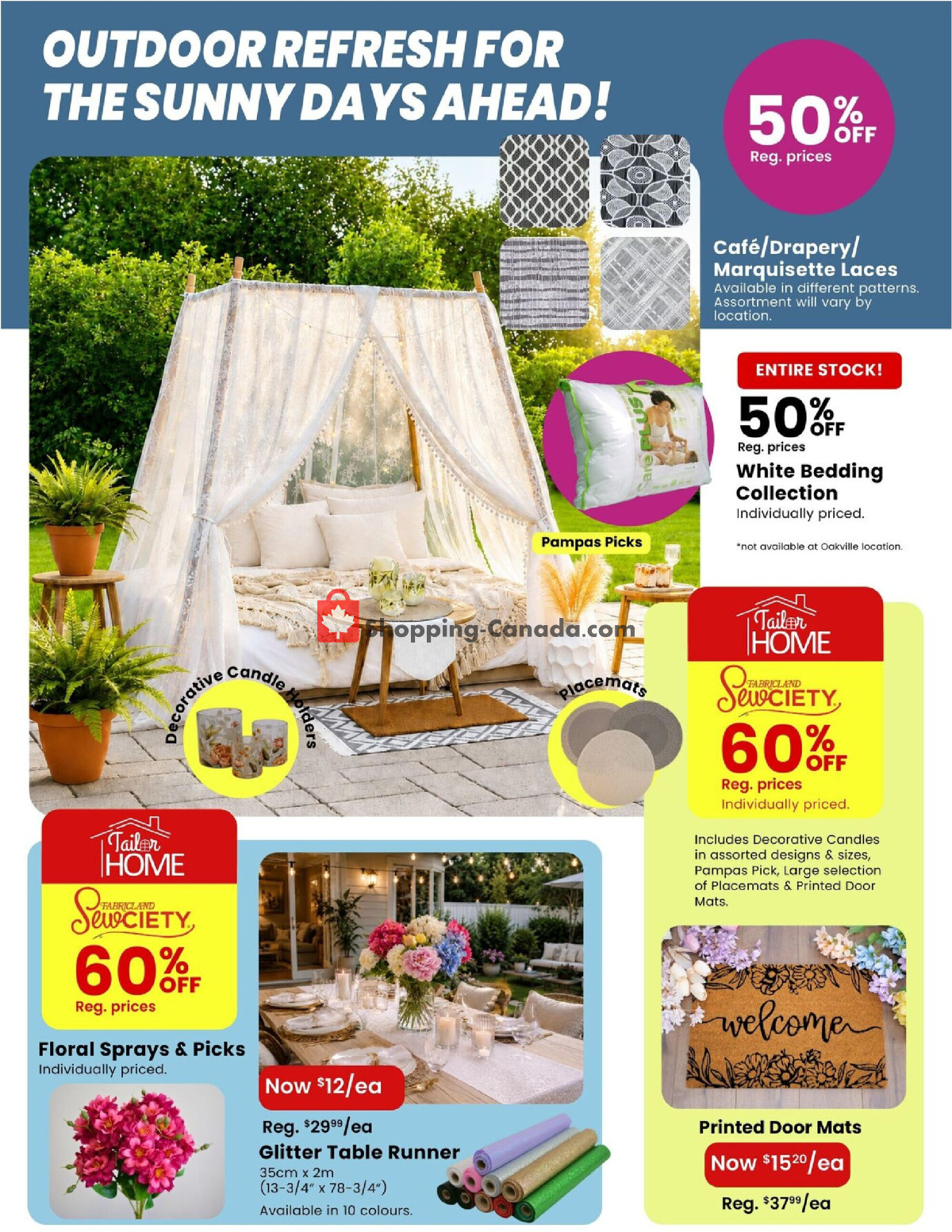 Fabricland flyer from Monday June 1, 2026 to Tuesday June 30, 2026 - page 3