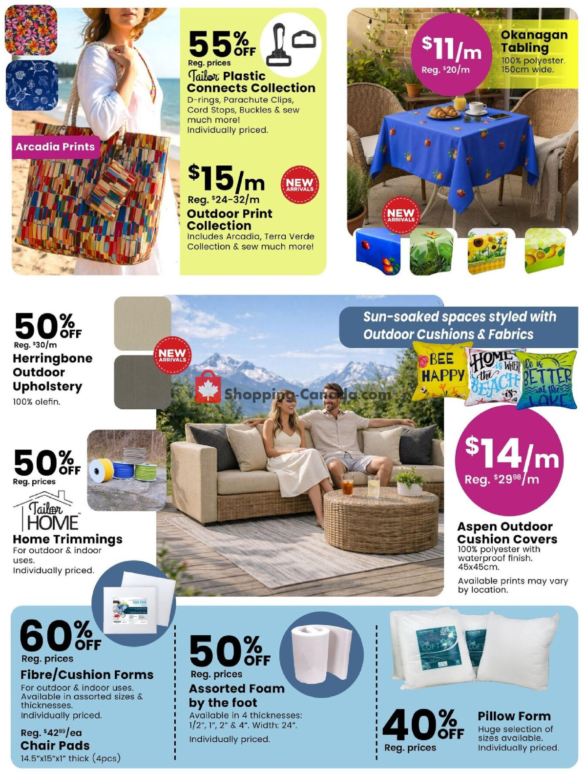Fabricland flyer from Monday June 1, 2026 to Tuesday June 30, 2026 - page 5