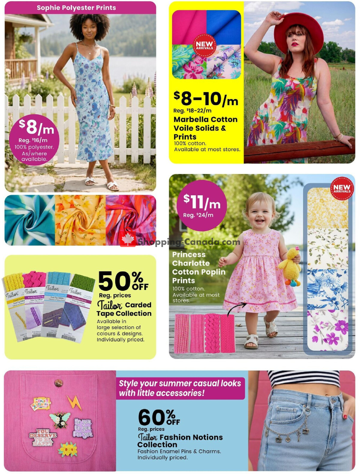 Fabricland flyer from Monday June 1, 2026 to Tuesday June 30, 2026 - page 7