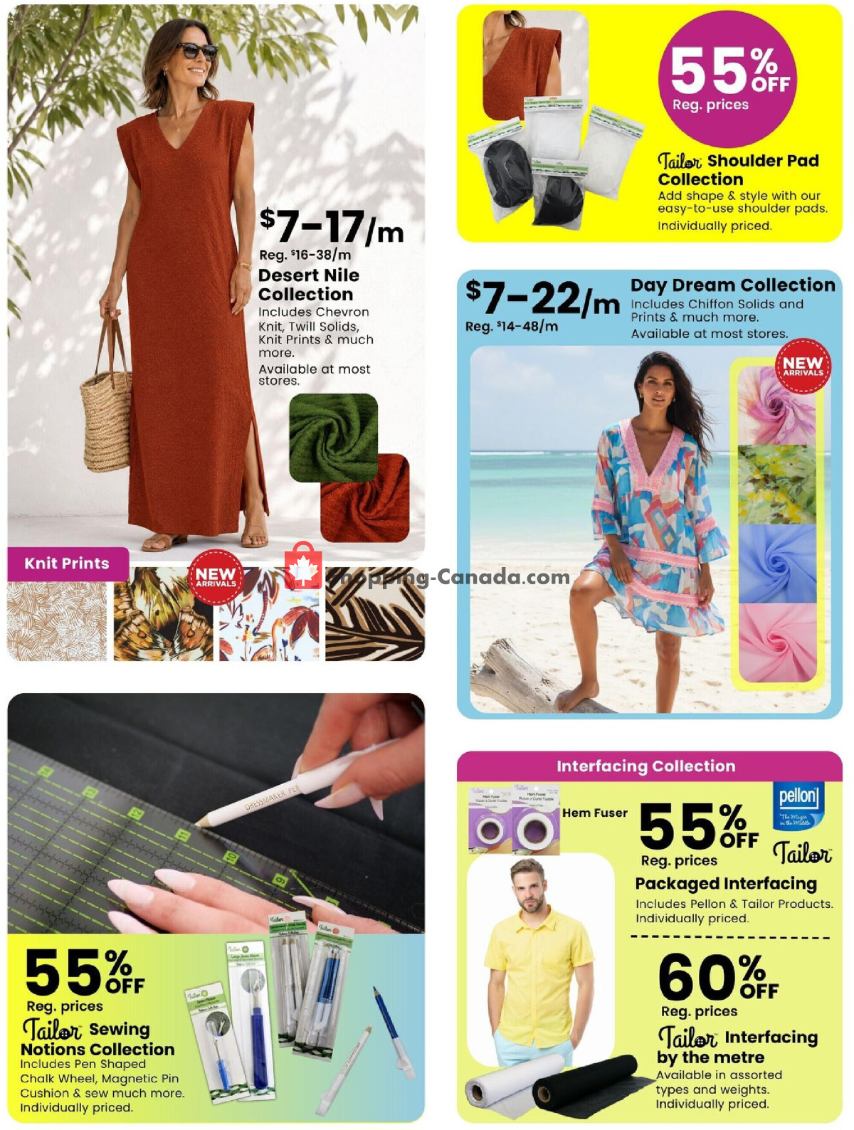 Fabricland flyer from Monday June 1, 2026 to Tuesday June 30, 2026 - page 8
