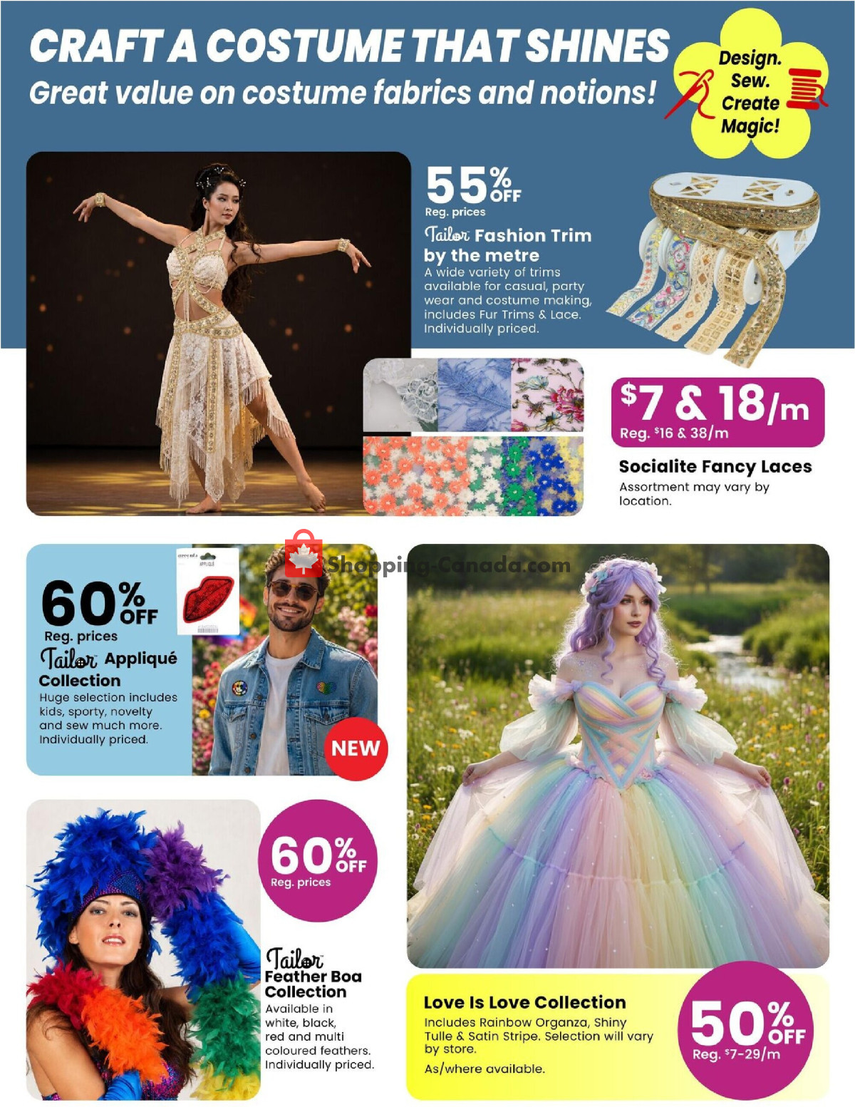 Fabricland flyer from Monday June 1, 2026 to Tuesday June 30, 2026 - page 9
