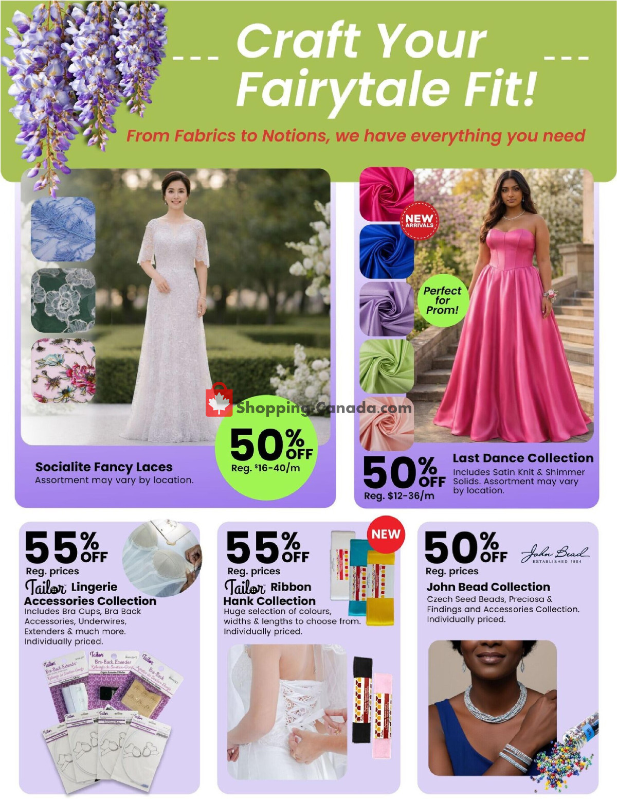 Fabricland flyer from Friday May 1, 2026 to Sunday May 31, 2026 - page 2
