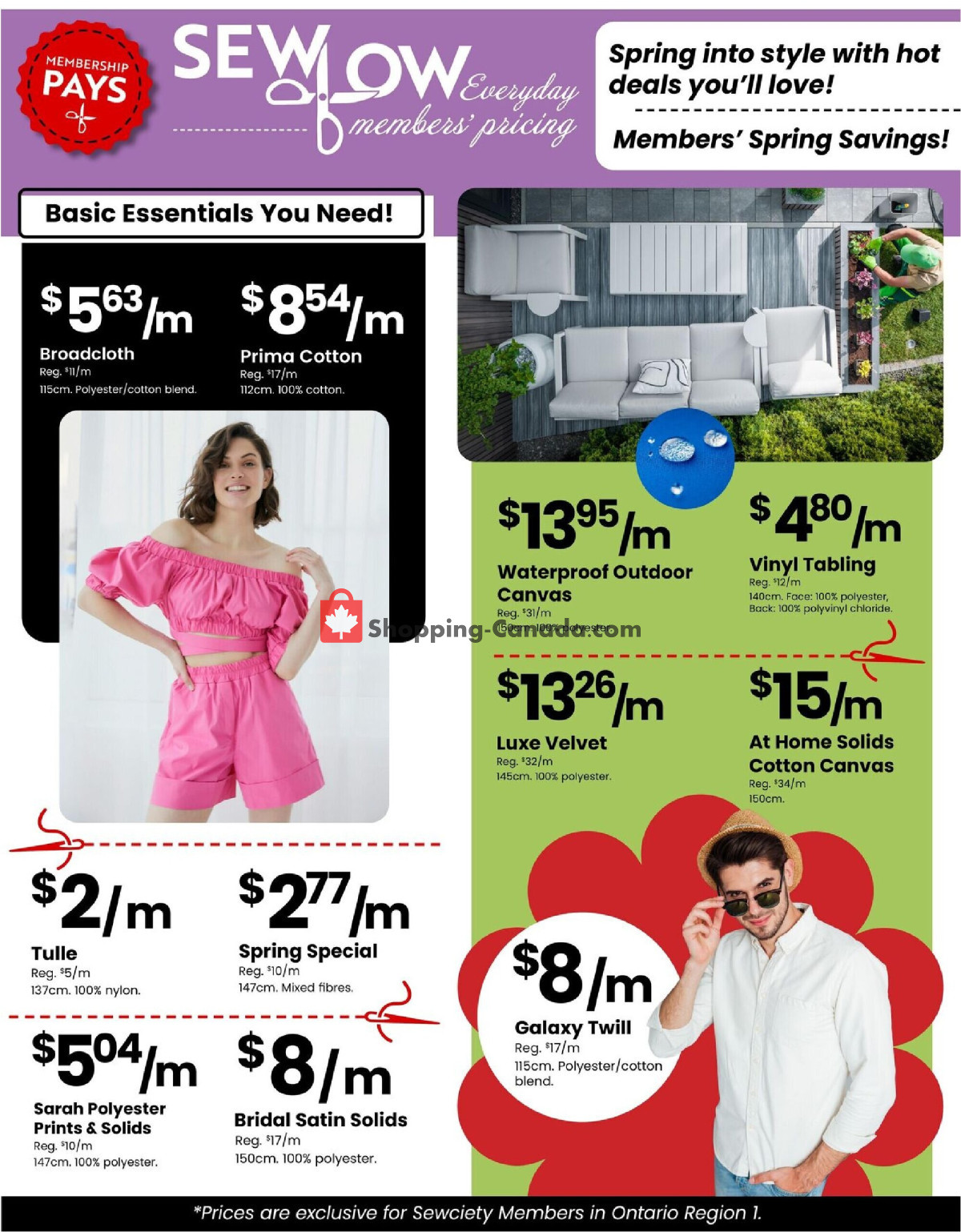 Fabricland flyer from Friday May 1, 2026 to Sunday May 31, 2026 - page 5