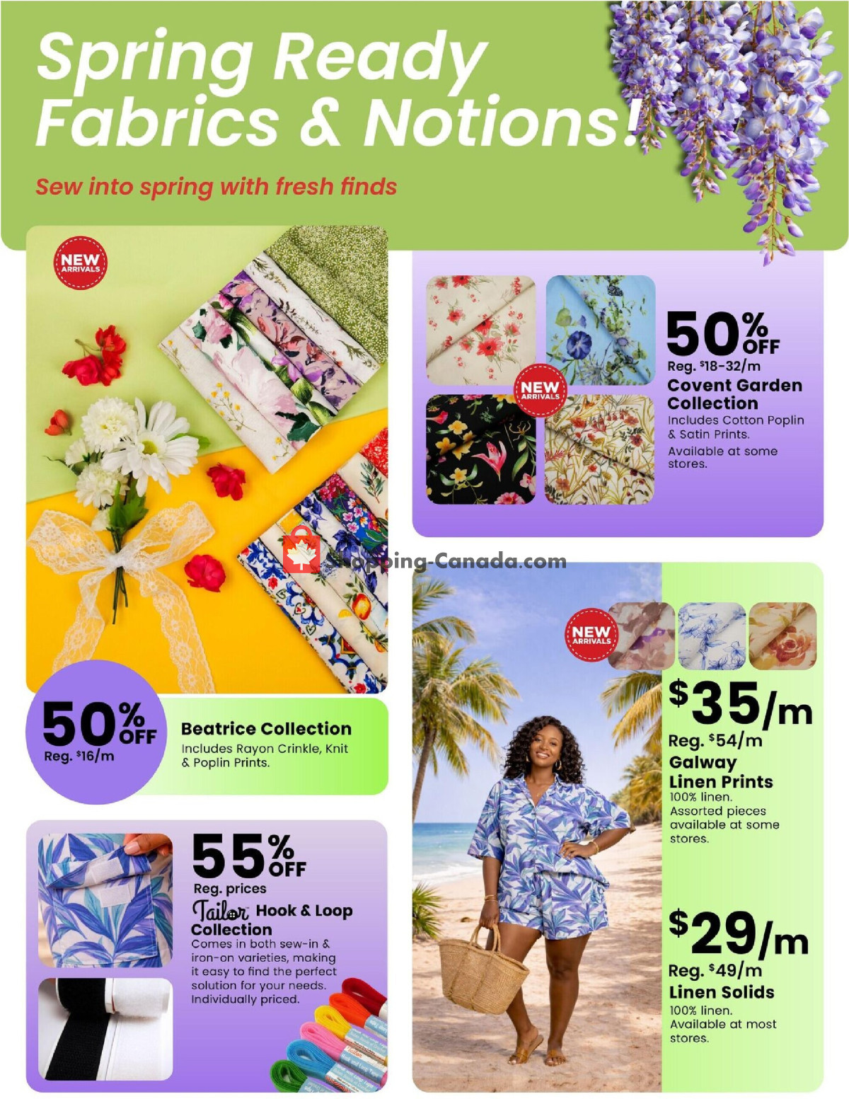 Fabricland flyer from Friday May 1, 2026 to Sunday May 31, 2026 - page 6