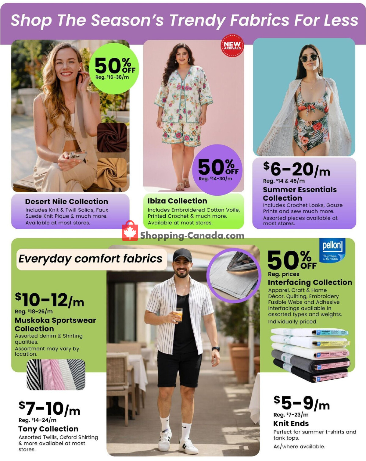 Fabricland flyer from Friday May 1, 2026 to Sunday May 31, 2026 - page 8