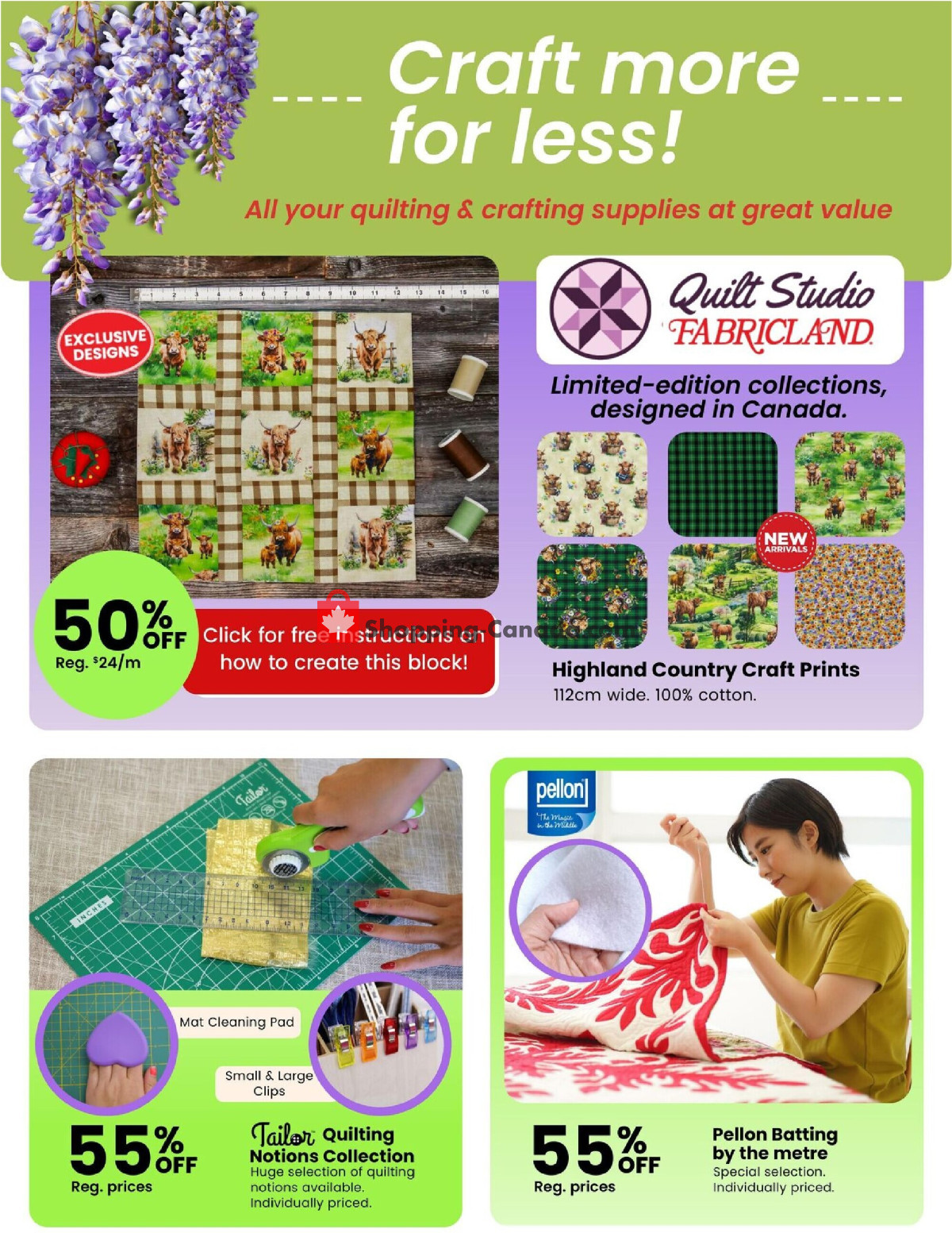 Fabricland flyer from Friday May 1, 2026 to Sunday May 31, 2026 - page 9
