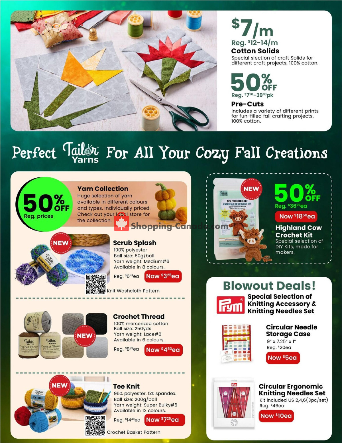 Fabricland flyer from Thursday October 1, 2026 to Saturday October 31, 2026 - page 10