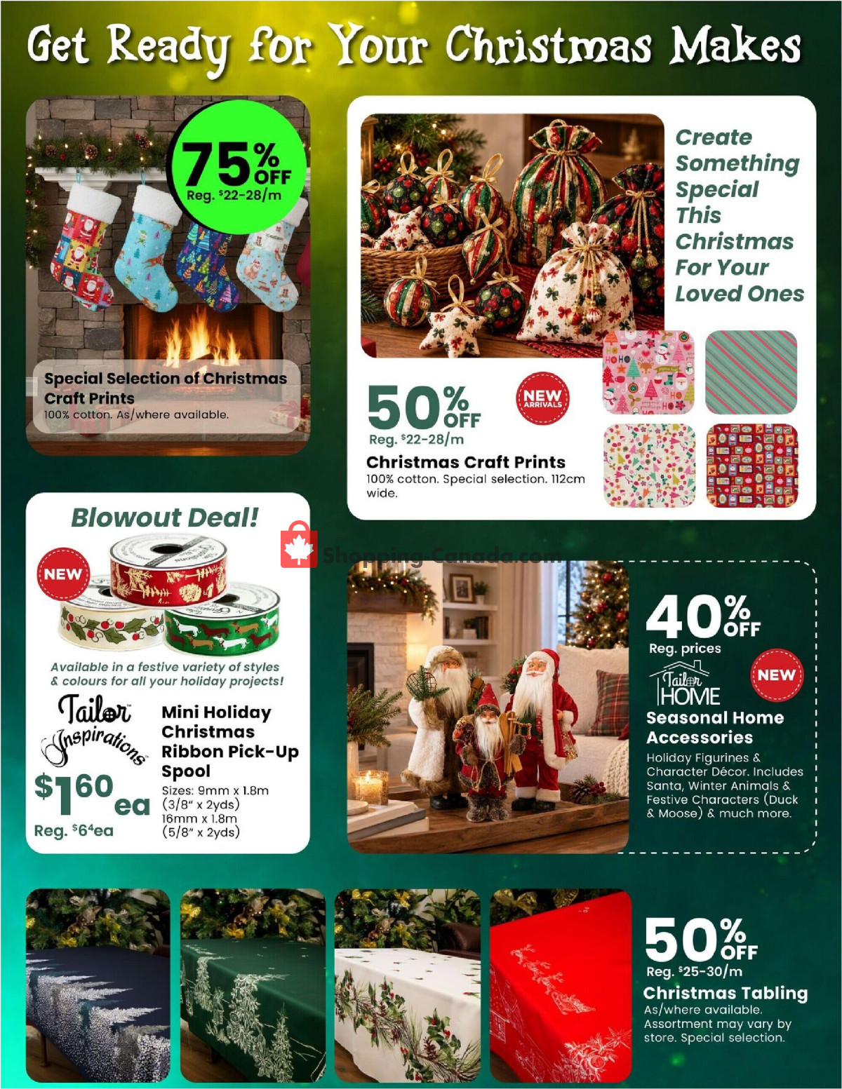 Fabricland flyer from Thursday October 1, 2026 to Saturday October 31, 2026 - page 15