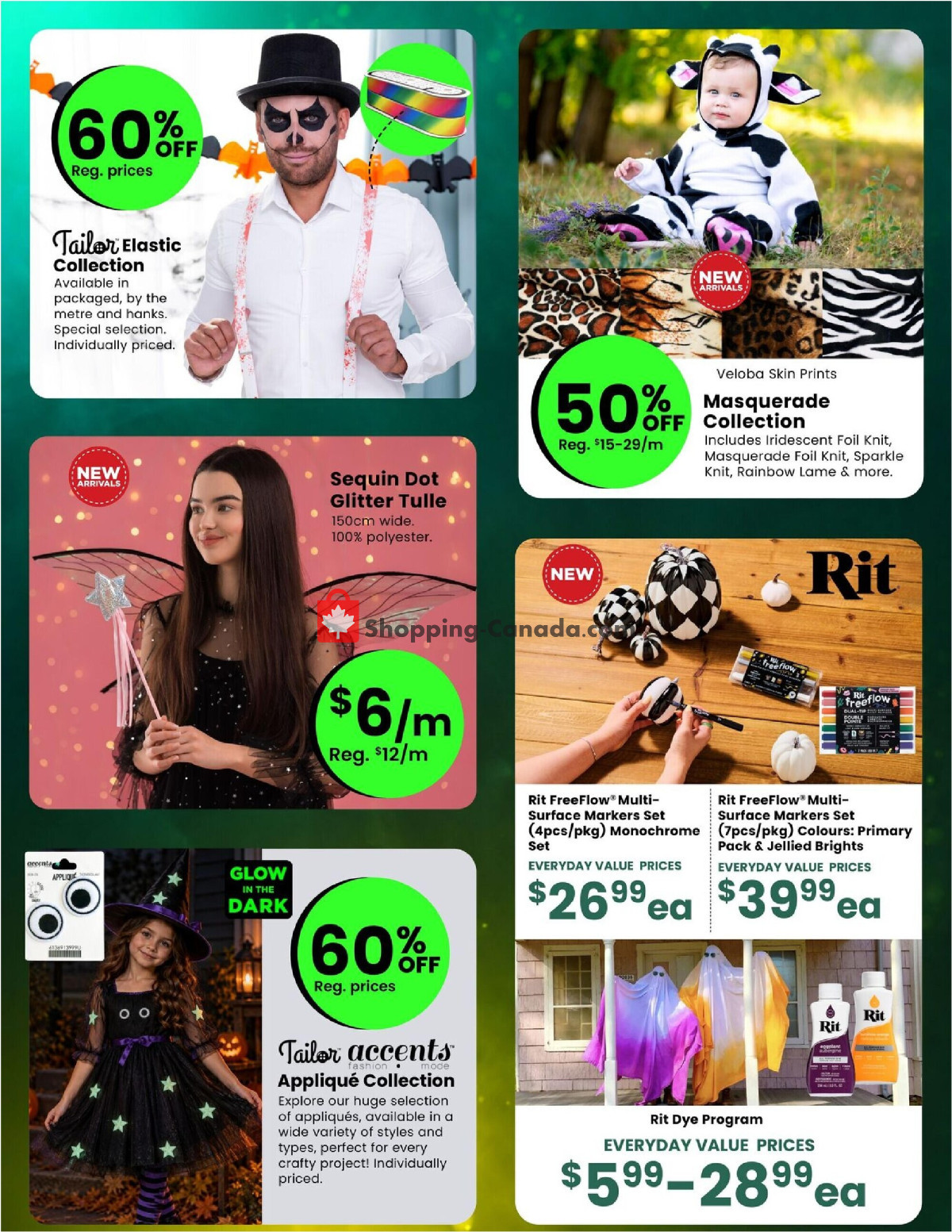 Fabricland flyer from Thursday October 1, 2026 to Saturday October 31, 2026 - page 4