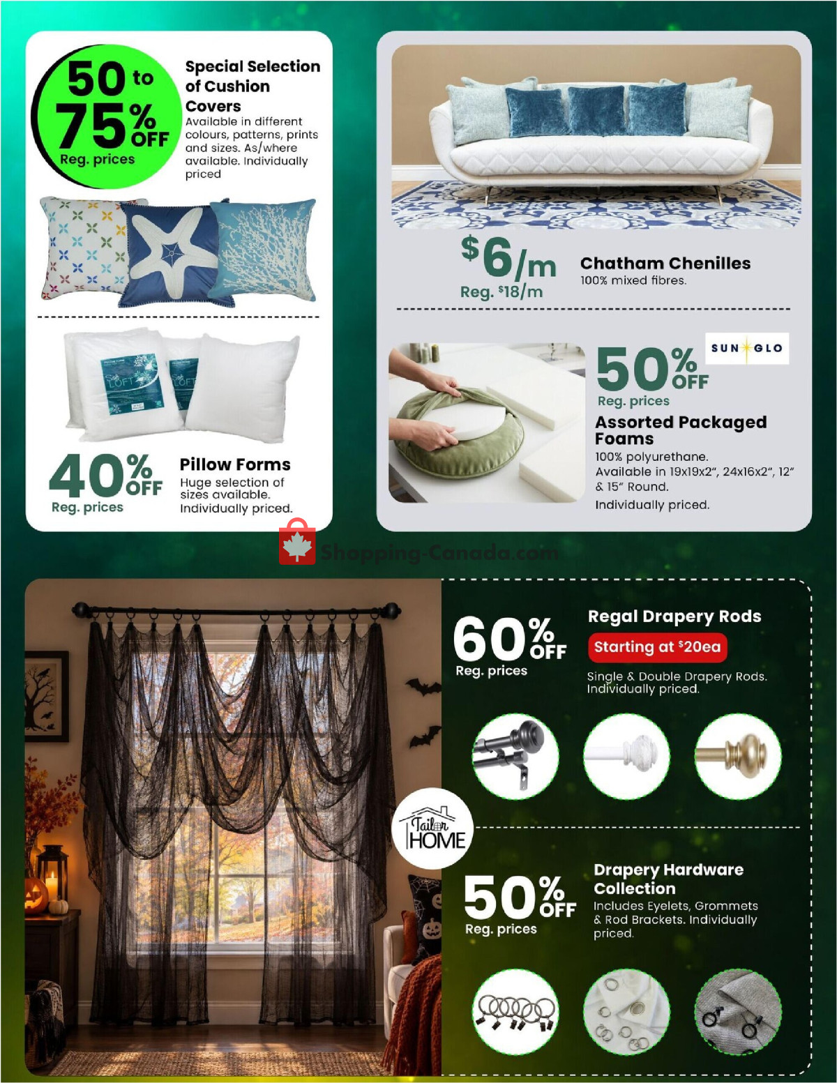 Fabricland flyer from Thursday October 1, 2026 to Saturday October 31, 2026 - page 8