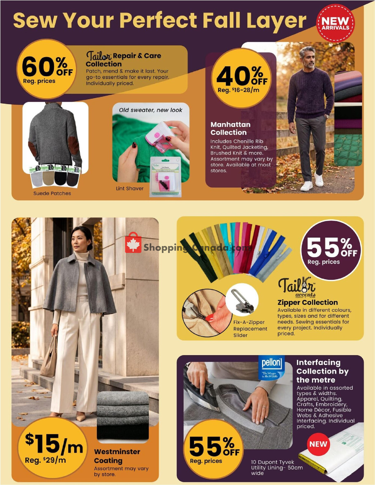 Fabricland flyer from Tuesday September 1, 2026 to Wednesday September 30, 2026 - page 10