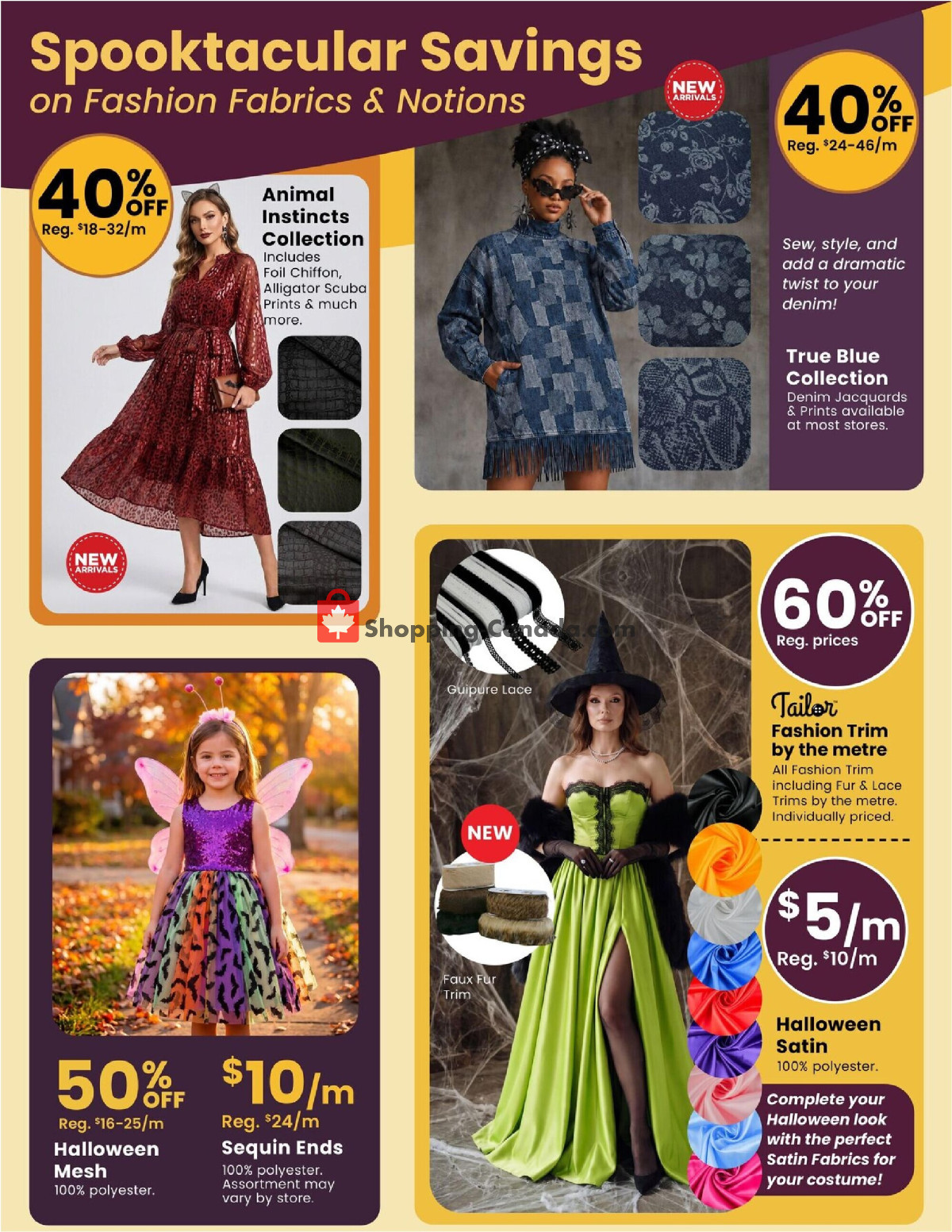 Fabricland flyer from Tuesday September 1, 2026 to Wednesday September 30, 2026 - page 6