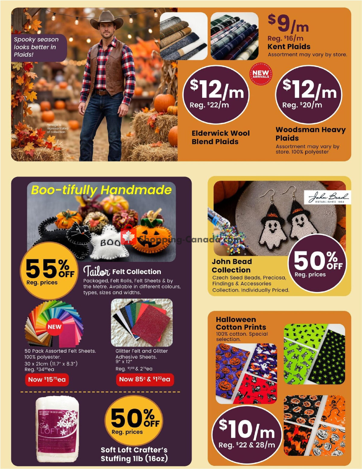 Fabricland flyer from Tuesday September 1, 2026 to Wednesday September 30, 2026 - page 7