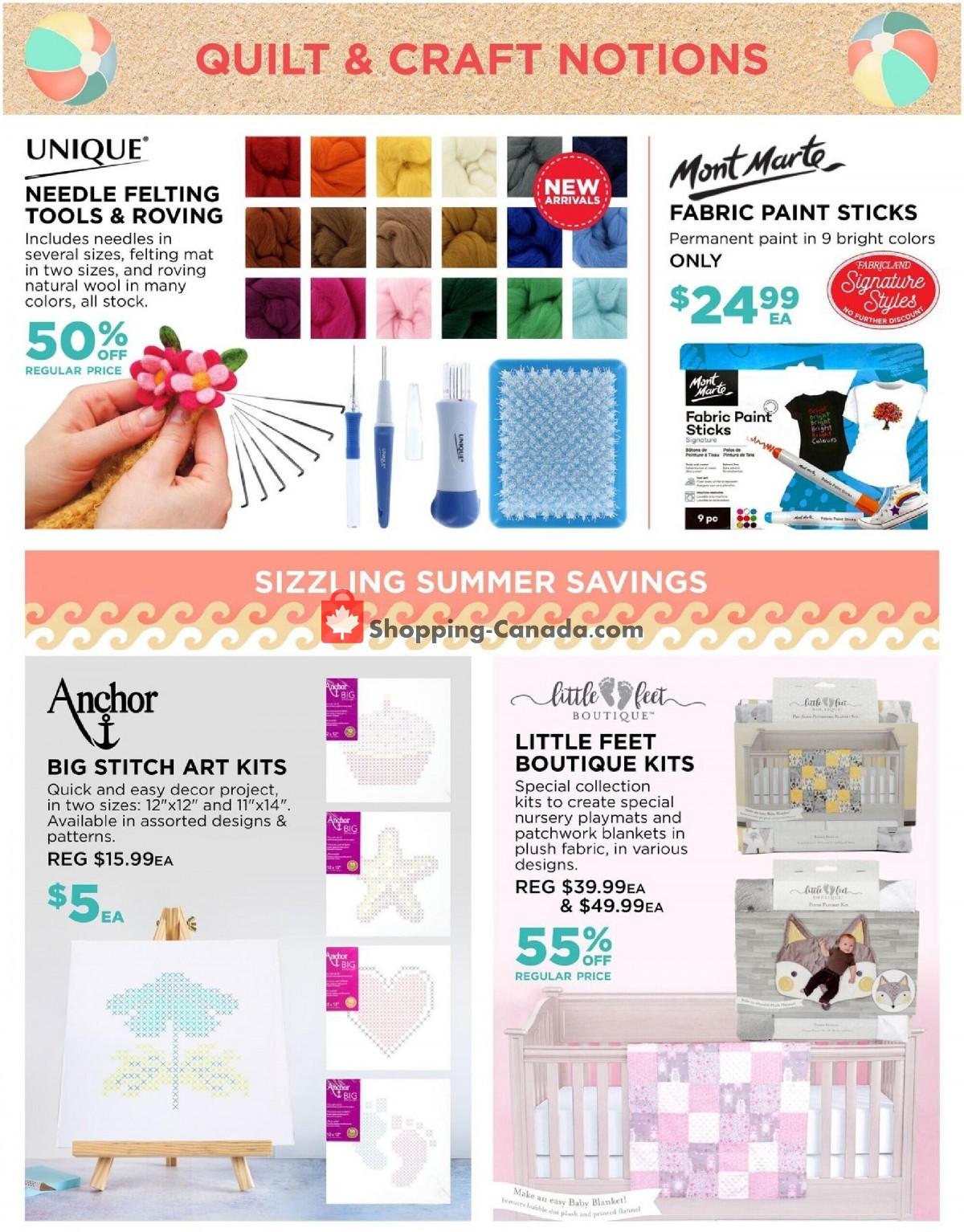 Fabricland flyer from Saturday May 1, 2021 to Wednesday June 9, 2021 - page 12