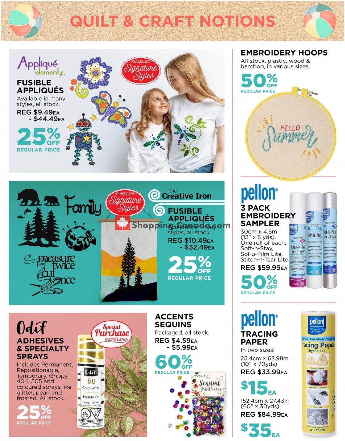 Fabricland flyer from Saturday May 1, 2021 to Wednesday June 9, 2021 - page 13