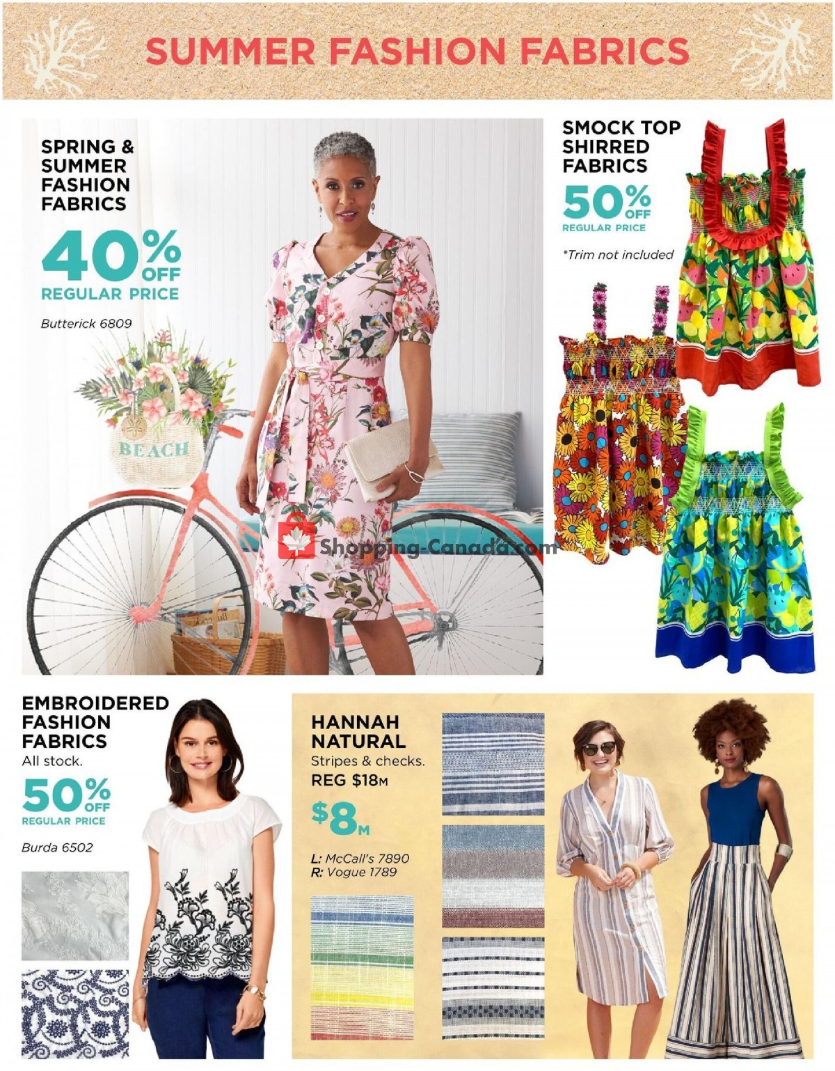 Fabricland flyer from Saturday May 1, 2021 to Wednesday June 9, 2021 - page 16