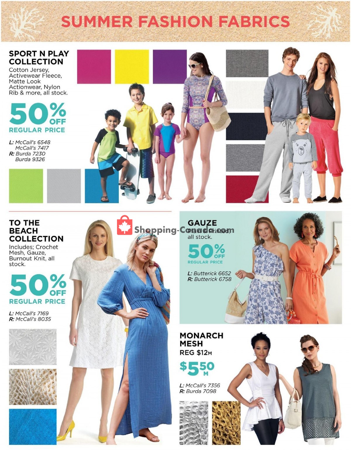 Fabricland flyer from Saturday May 1, 2021 to Wednesday June 9, 2021 - page 17