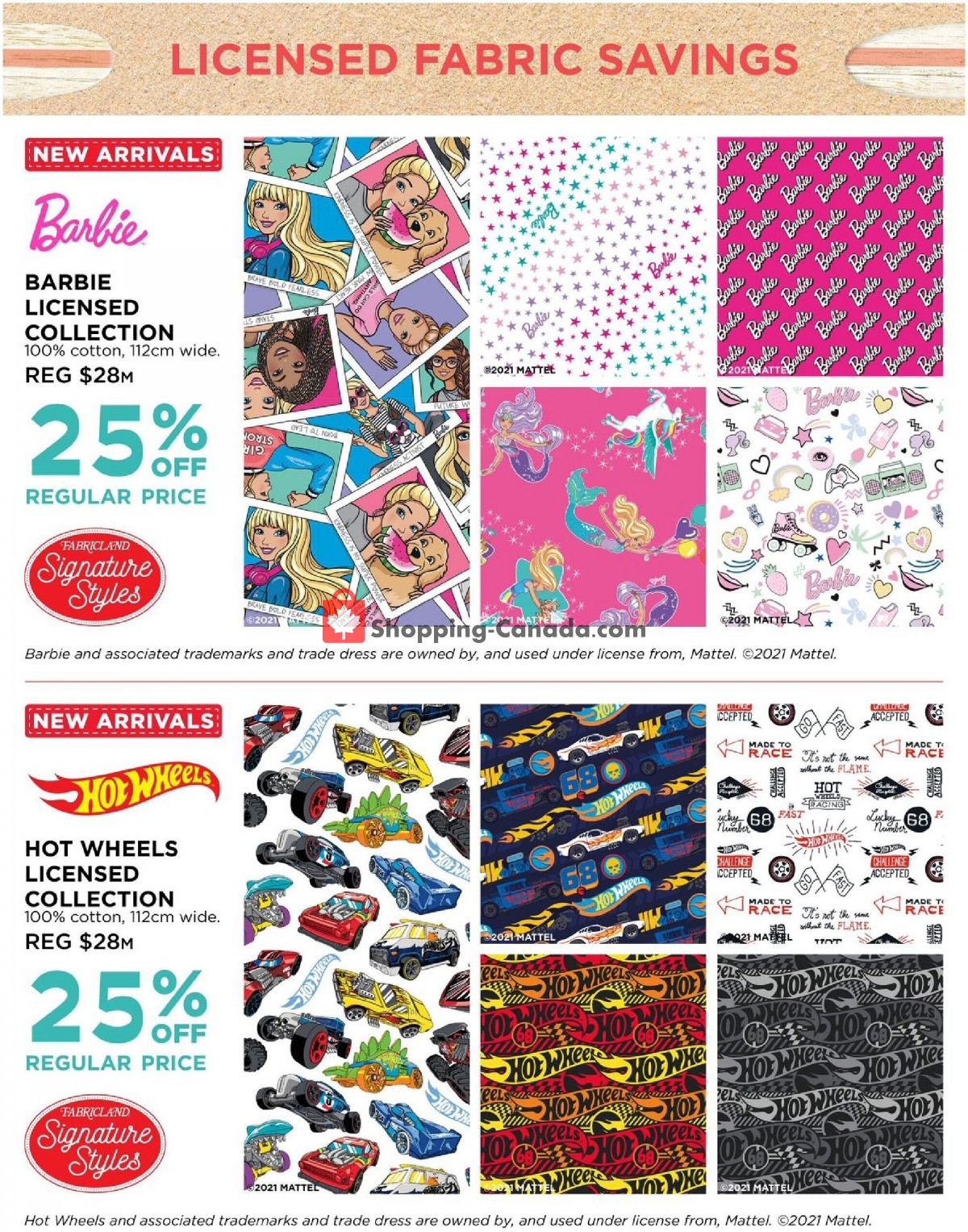 Fabricland flyer from Saturday May 1, 2021 to Wednesday June 9, 2021 - page 2