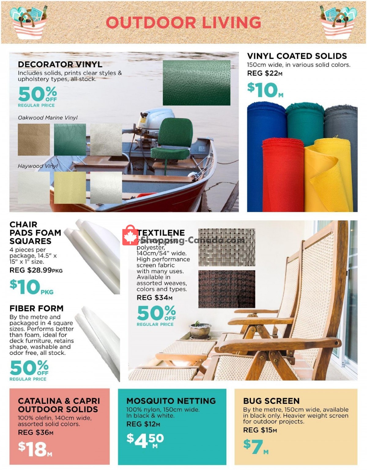 Fabricland flyer from Saturday May 1, 2021 to Wednesday June 9, 2021 - page 21