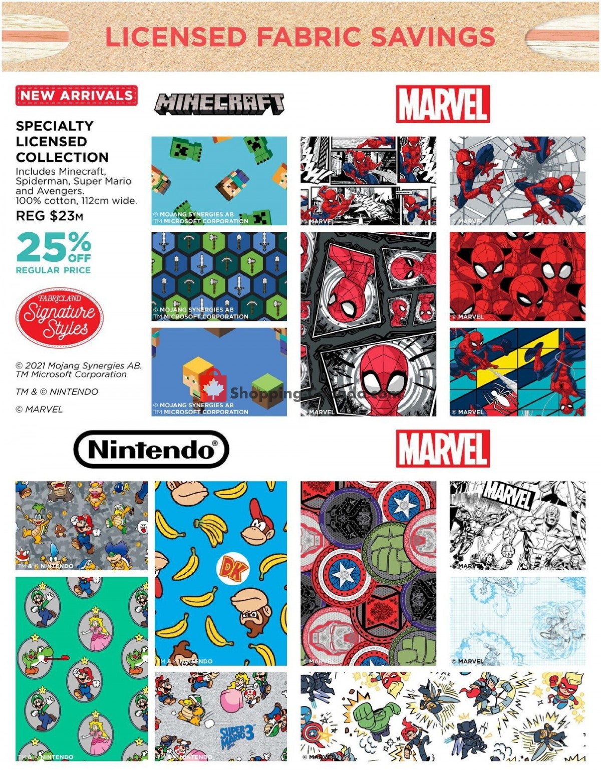 Fabricland flyer from Saturday May 1, 2021 to Wednesday June 9, 2021 - page 3