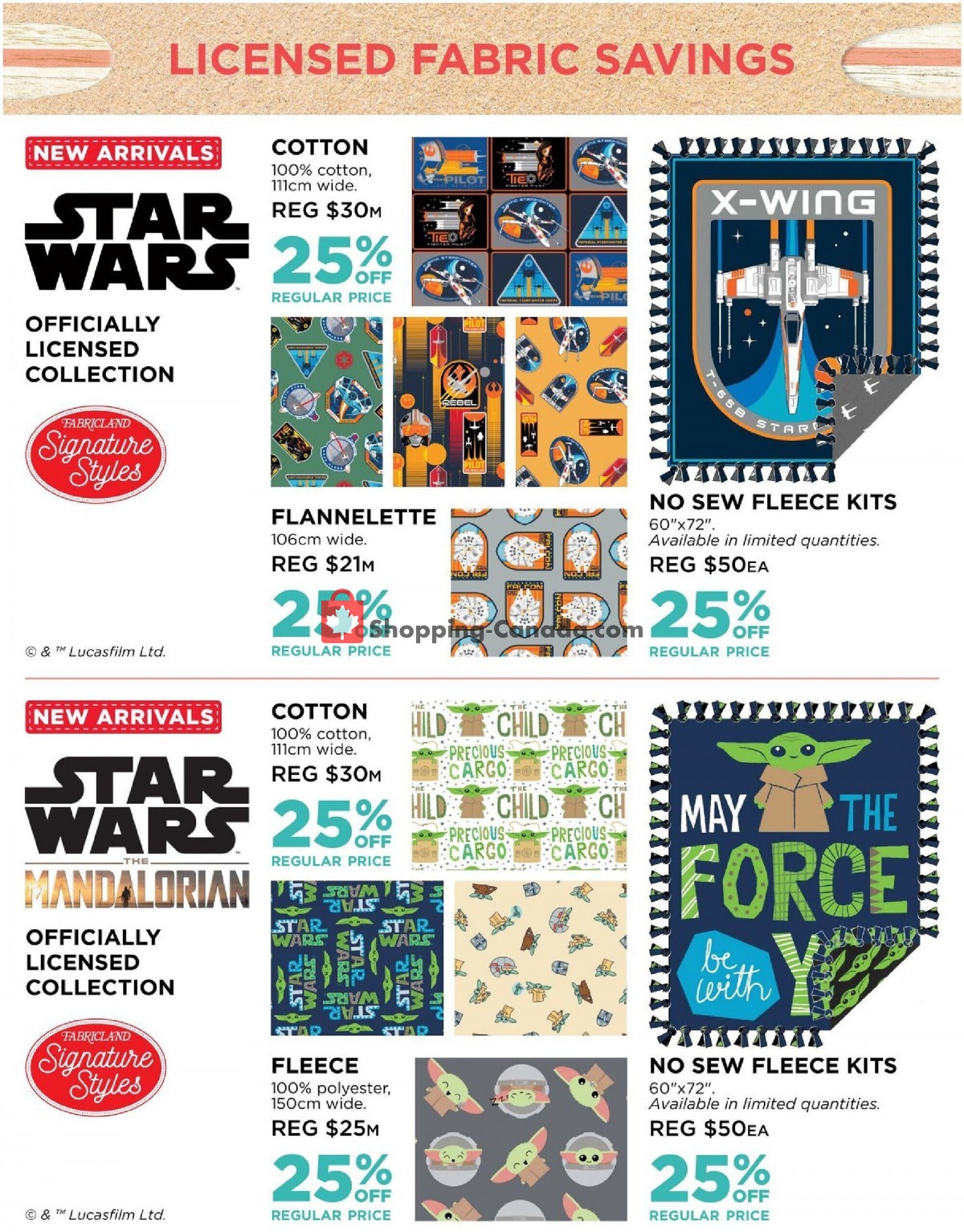 Fabricland flyer from Saturday May 1, 2021 to Wednesday June 9, 2021 - page 4