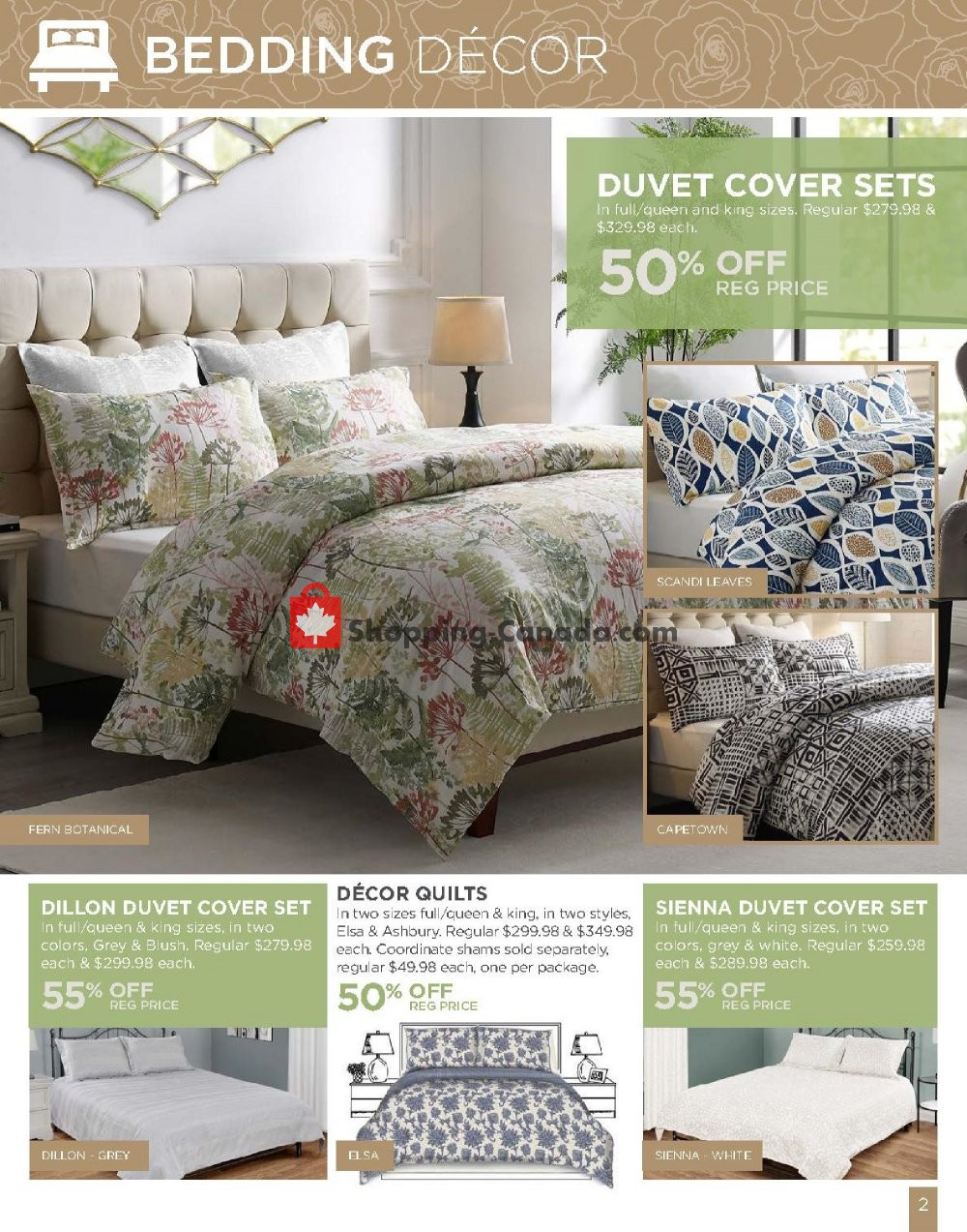 Fabricland flyer from Monday April 15, 2019 to Thursday April 25, 2019 - page 2