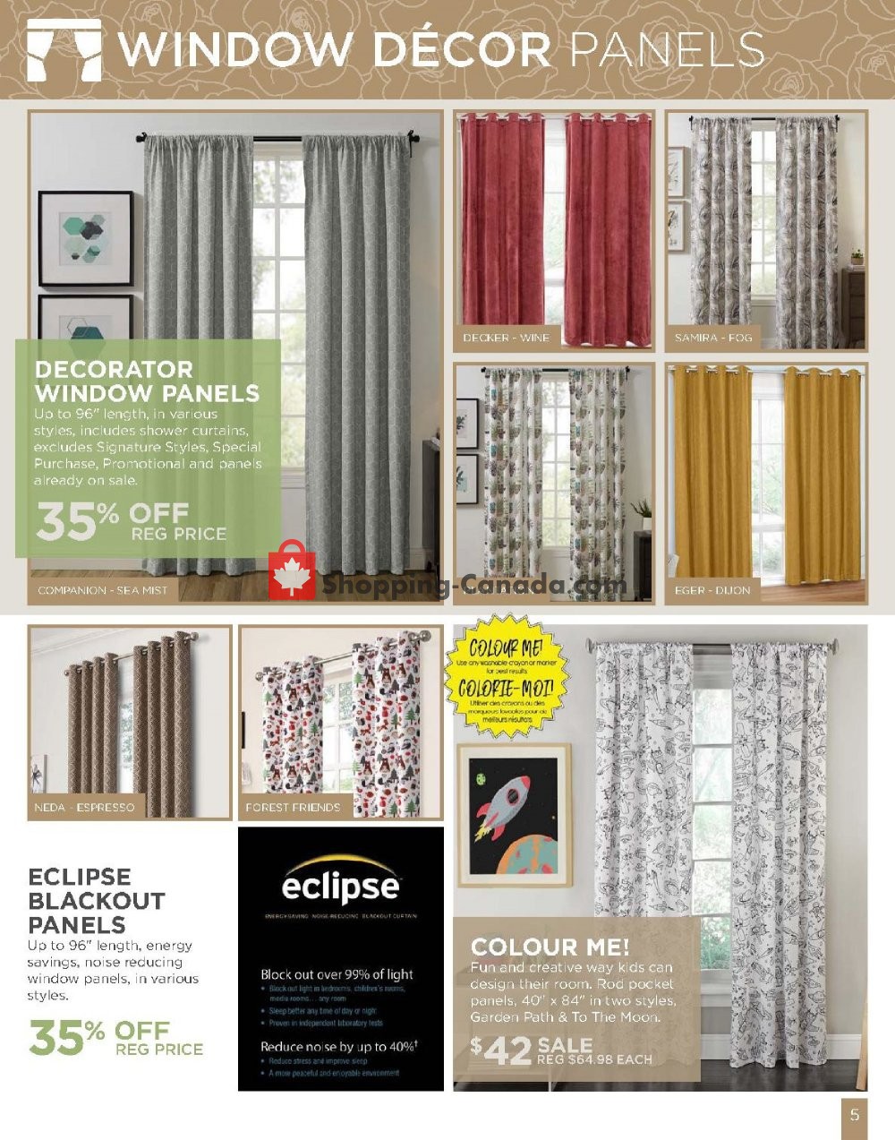 Fabricland flyer from Monday April 15, 2019 to Thursday April 25, 2019 - page 5