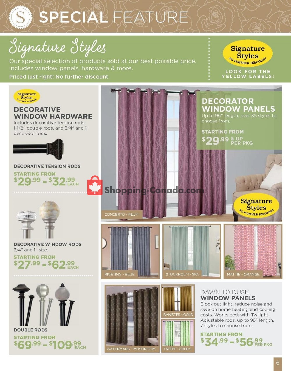 Fabricland flyer from Monday April 15, 2019 to Thursday April 25, 2019 - page 6