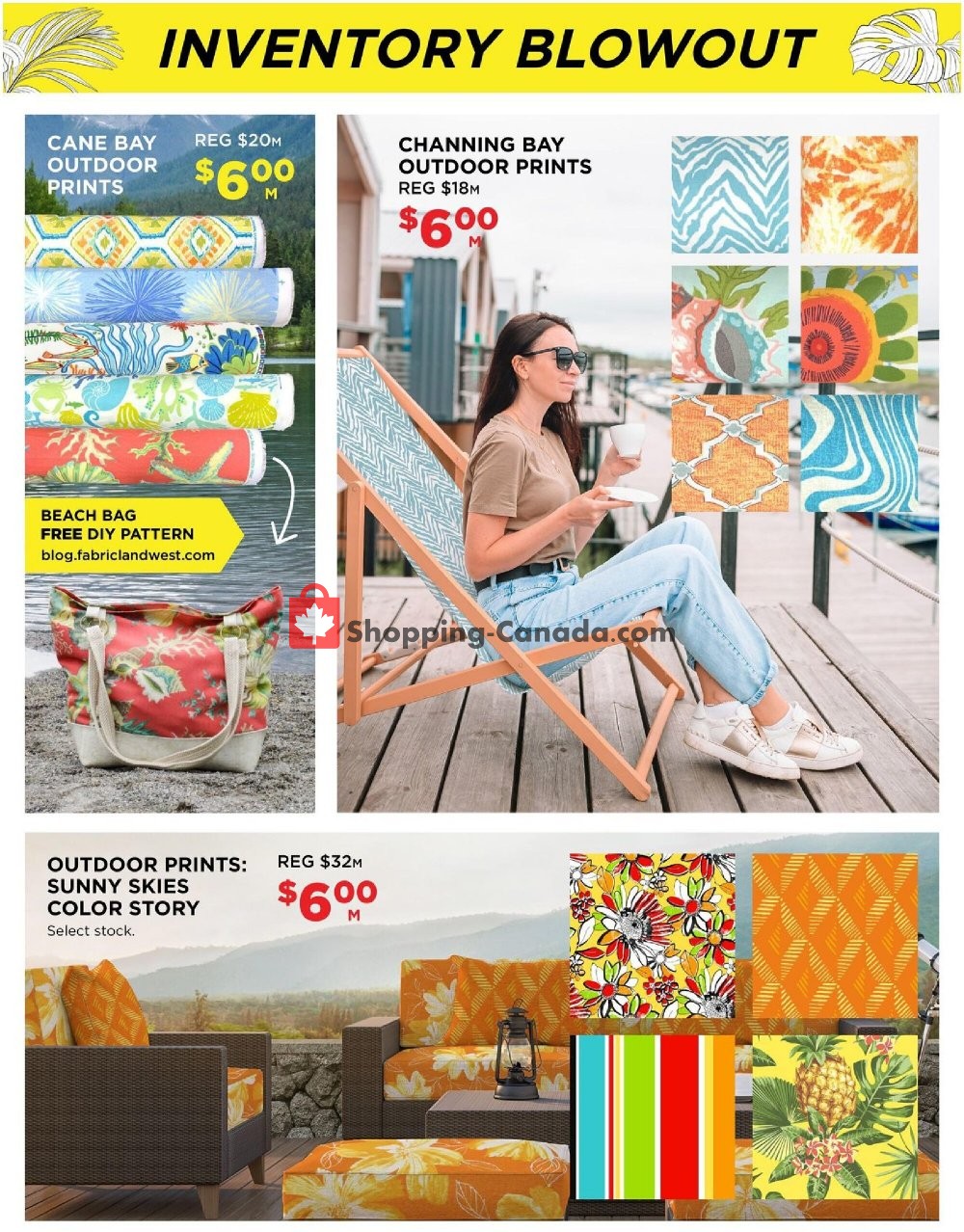 Fabricland flyer from Monday August 3, 2020 to Monday August 31, 2020 - page 3