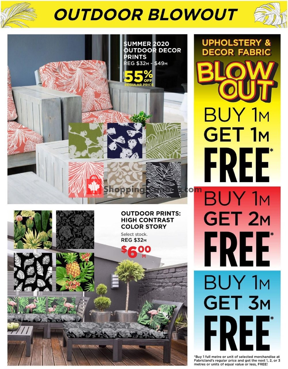 Fabricland flyer from Monday August 3, 2020 to Monday August 31, 2020 - page 4